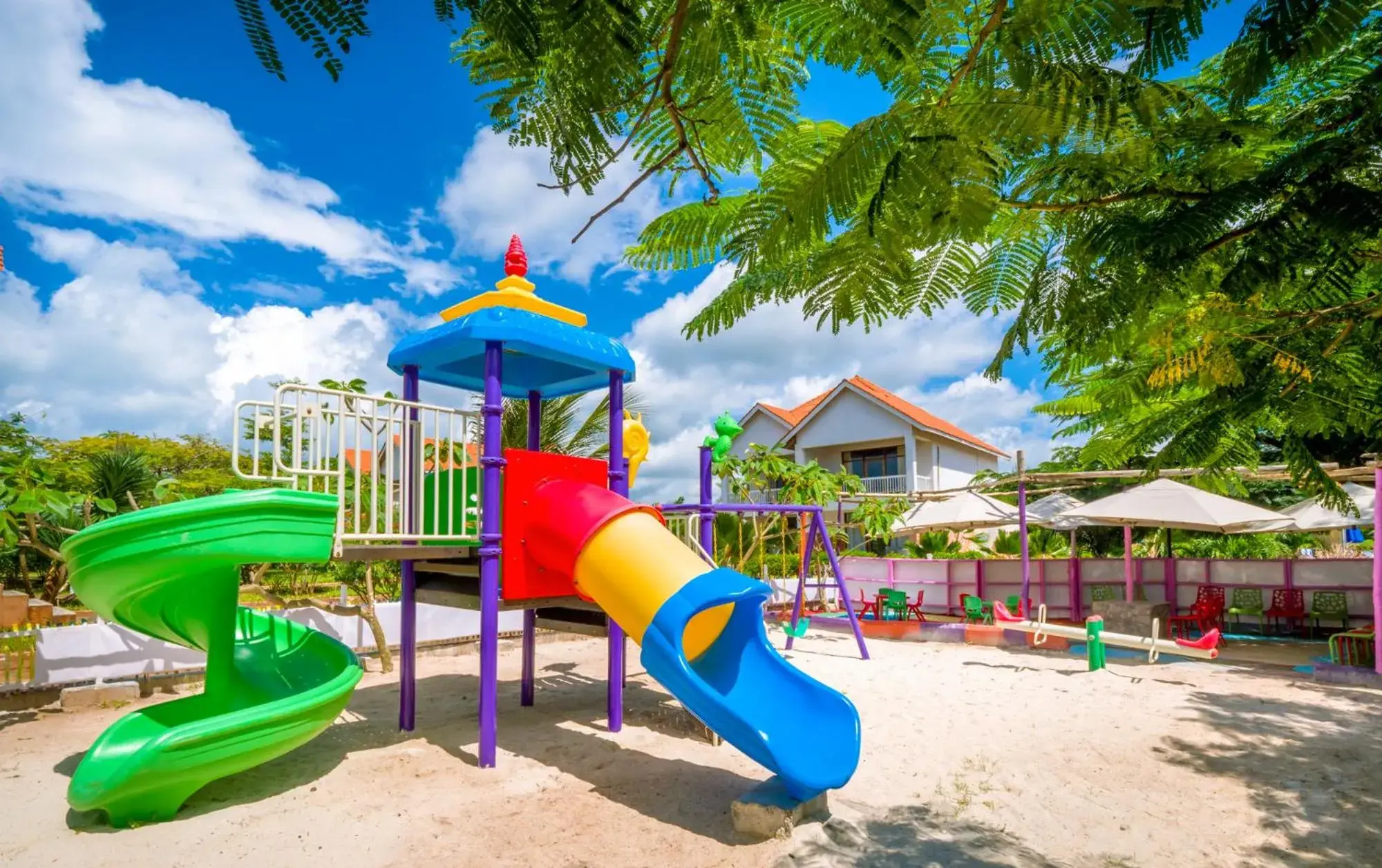 Children play ground, Water Park in Azao Resort & Spa