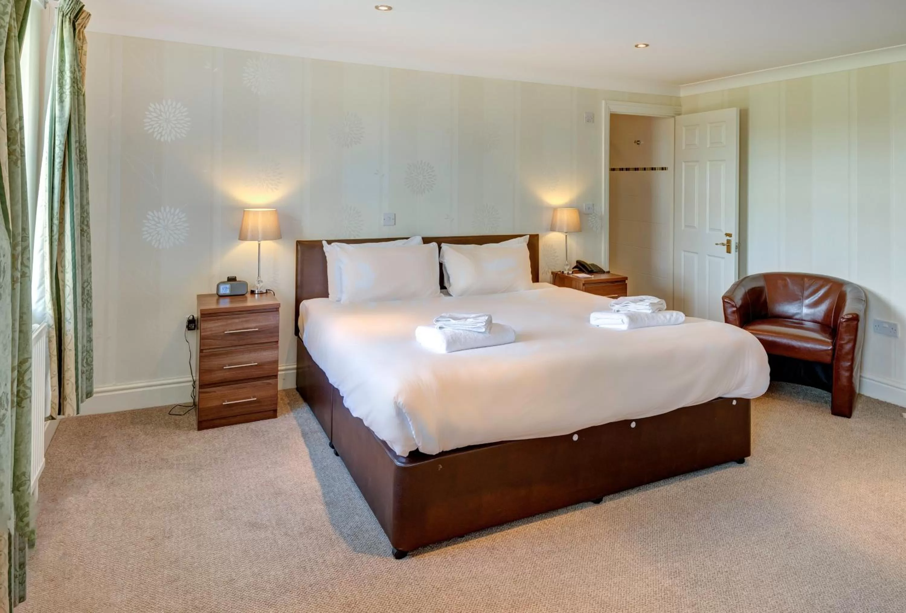 Bathroom, Bed in Lord Haldon Country Hotel, Sure Hotel Collection by Best Western