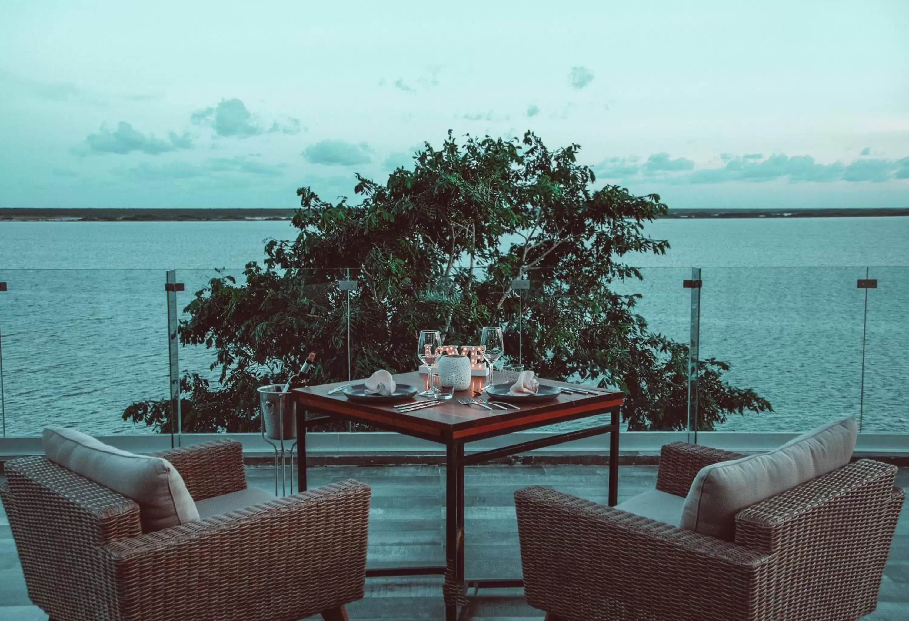 Balcony/Terrace in MBH Maya Bacalar Hotel Boutique