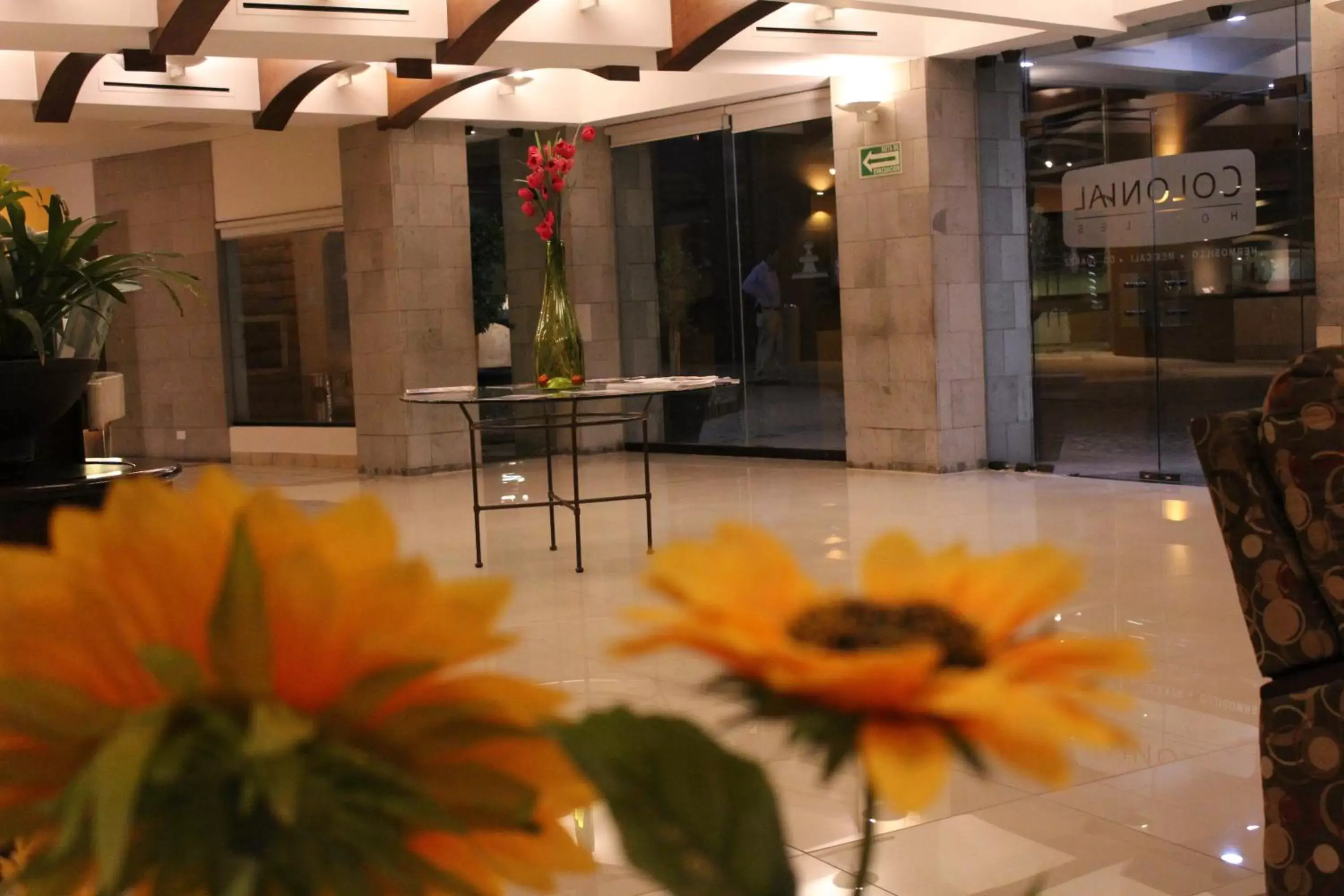 Lobby or reception in Hotel Colonial Hermosillo