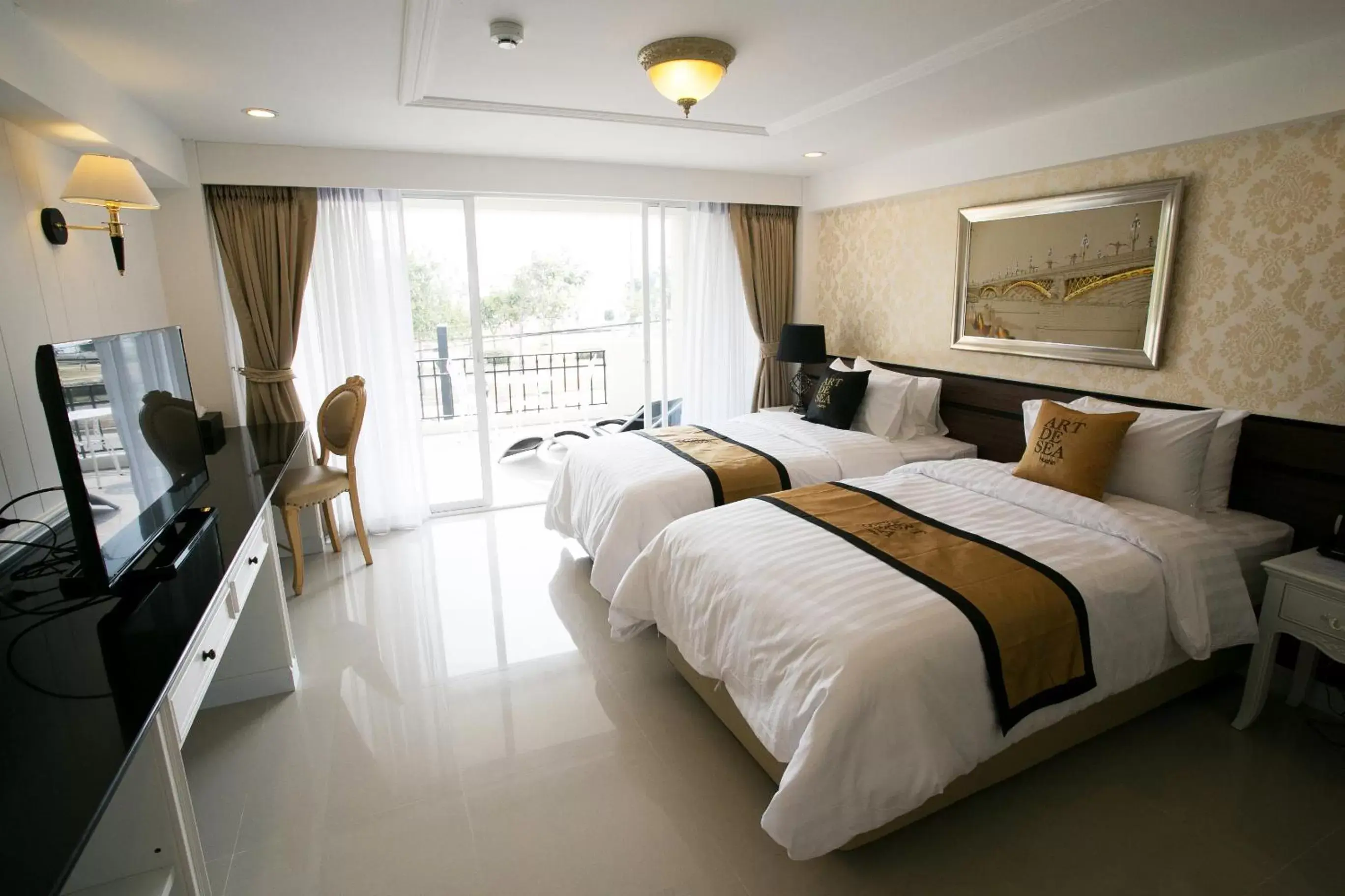 Bed in Art De Sea Hua Hin Bed in Art De Sea Hua Hin