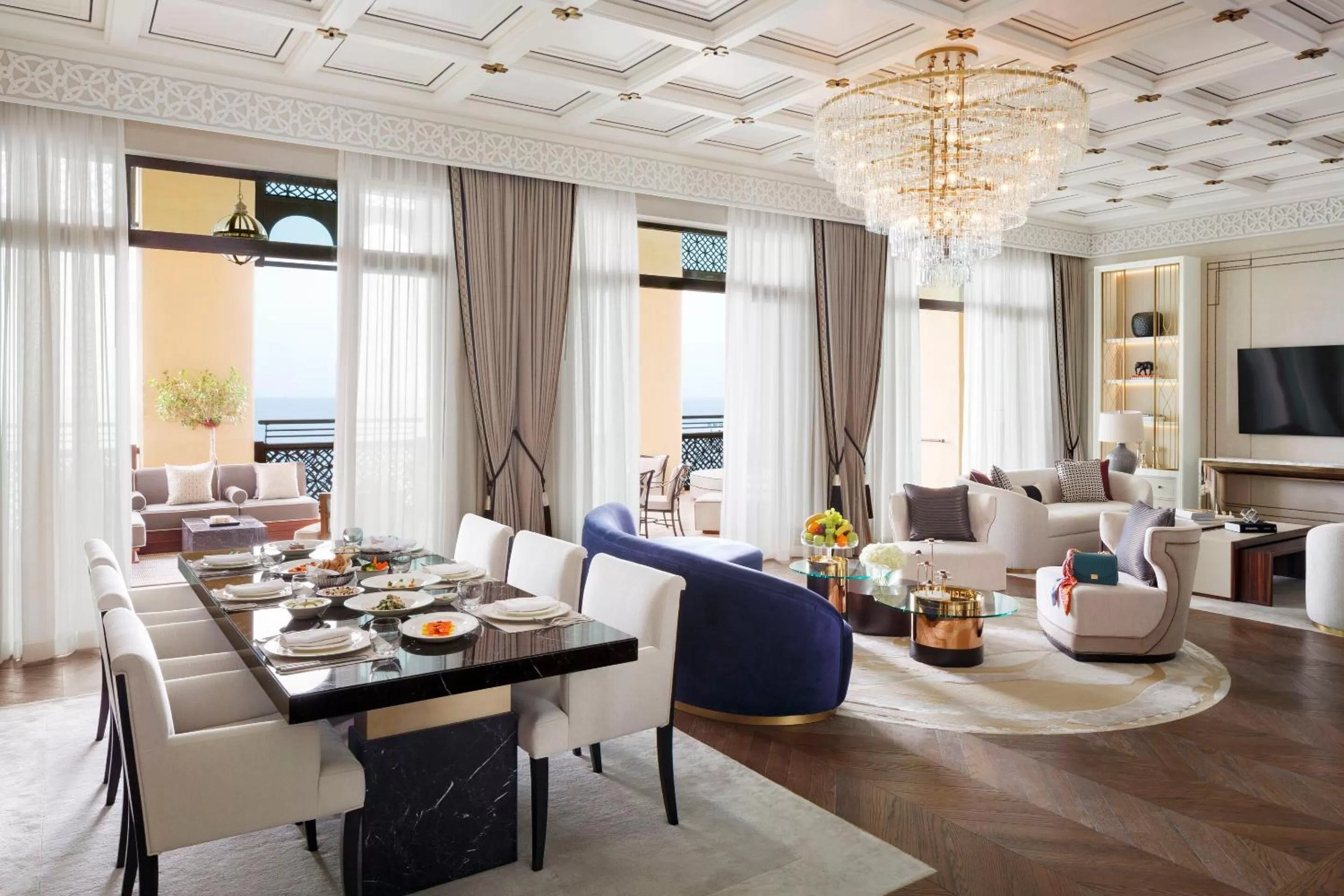 Living room in Jumeirah Mina Al Salam Dubai