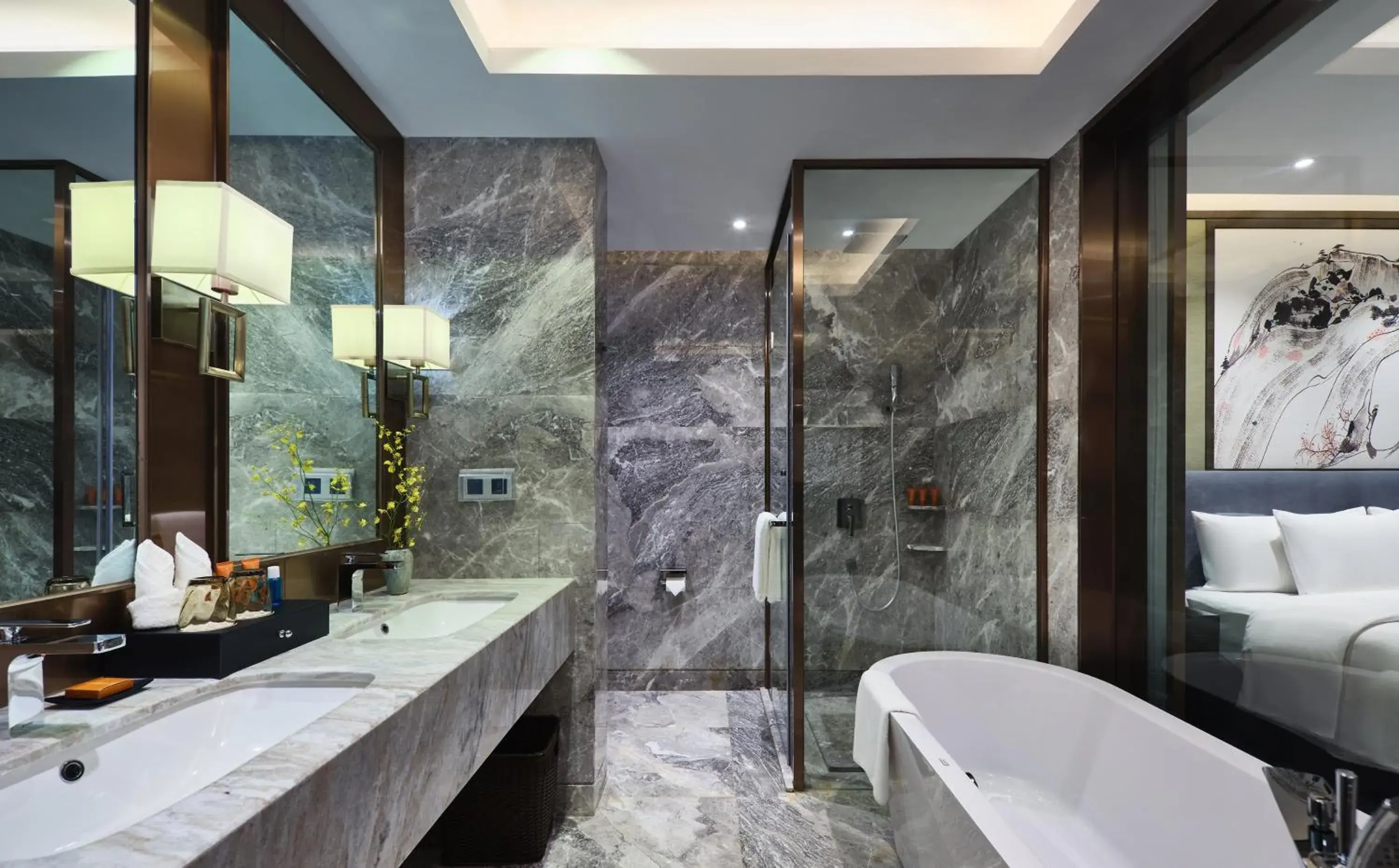 Bathroom in Crowne Plaza Nanning City Center, an IHG Hotel