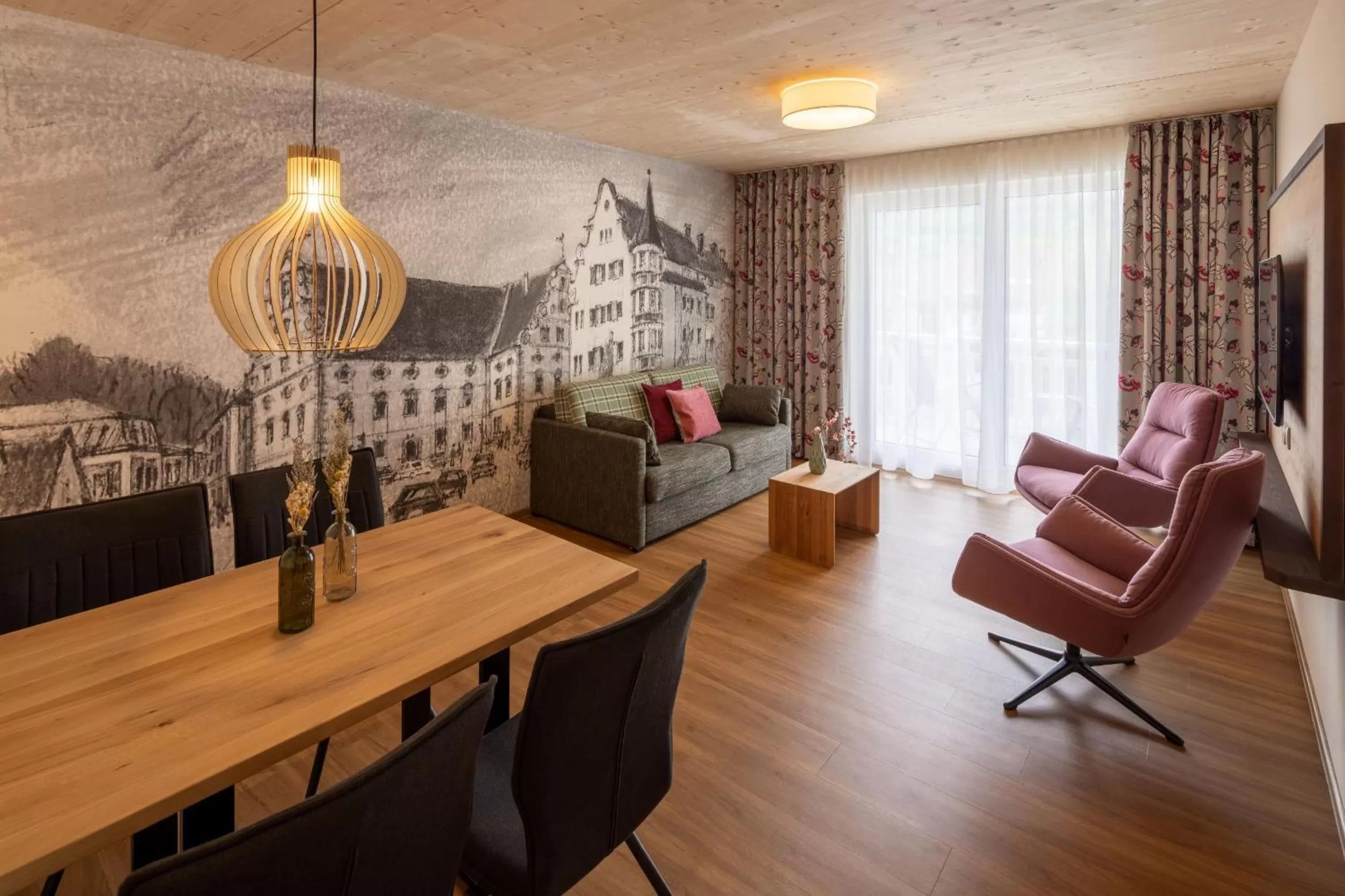 Living room in Hotel Sonnenhang