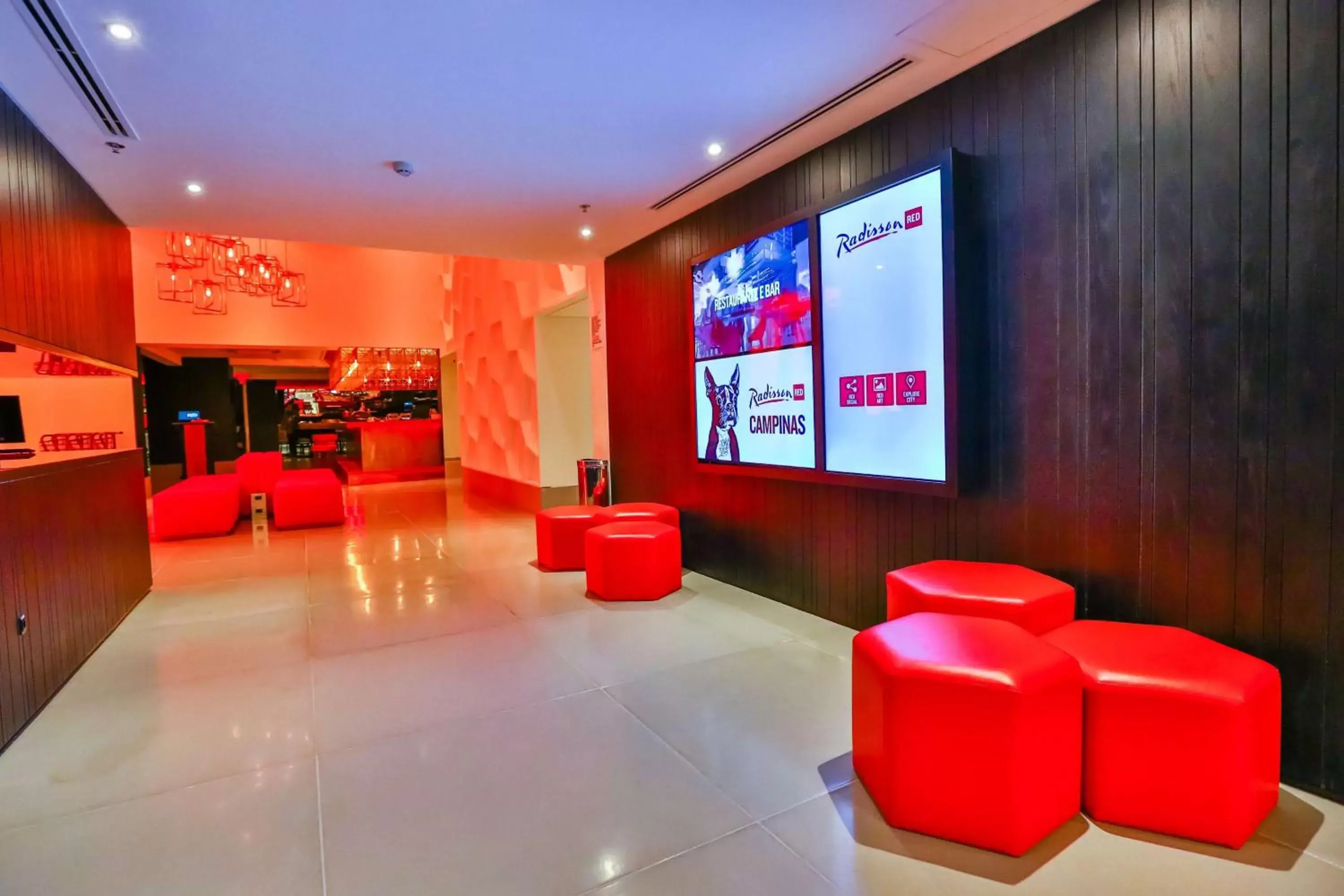 Lobby or reception, Lobby/Reception in Radisson RED Campinas