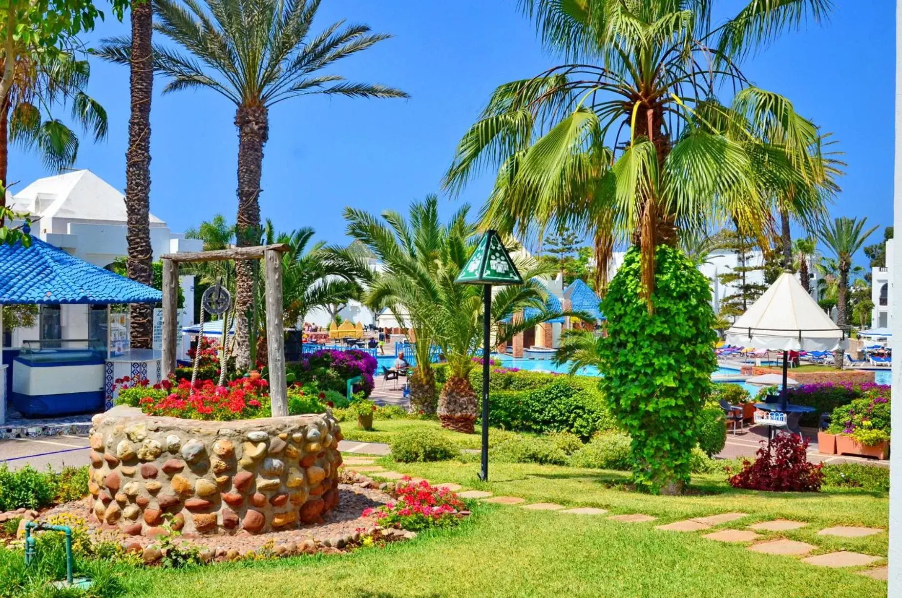 Garden in Caribbean Village Agador - All inclusive