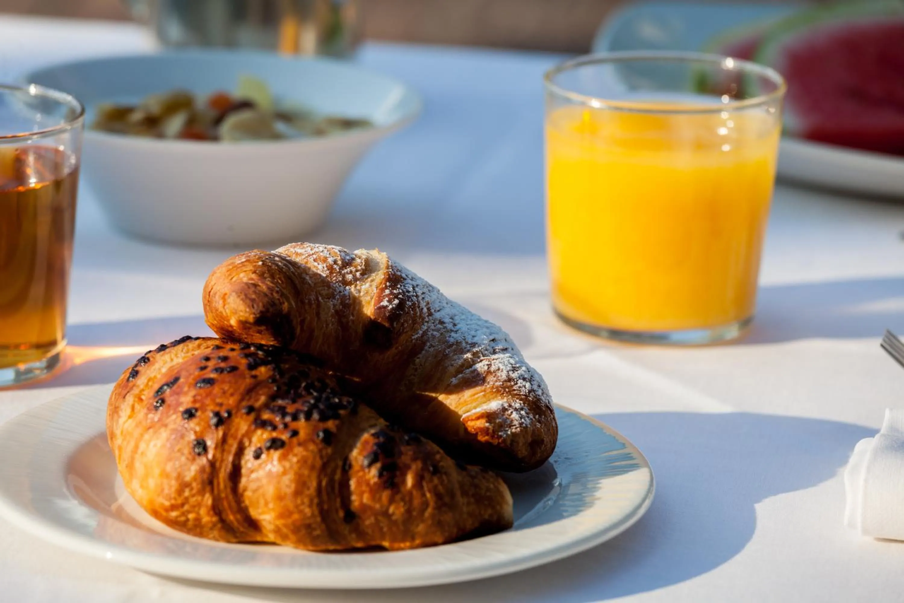 Italian breakfast in Hotel Portici - Romantik & Wellness
