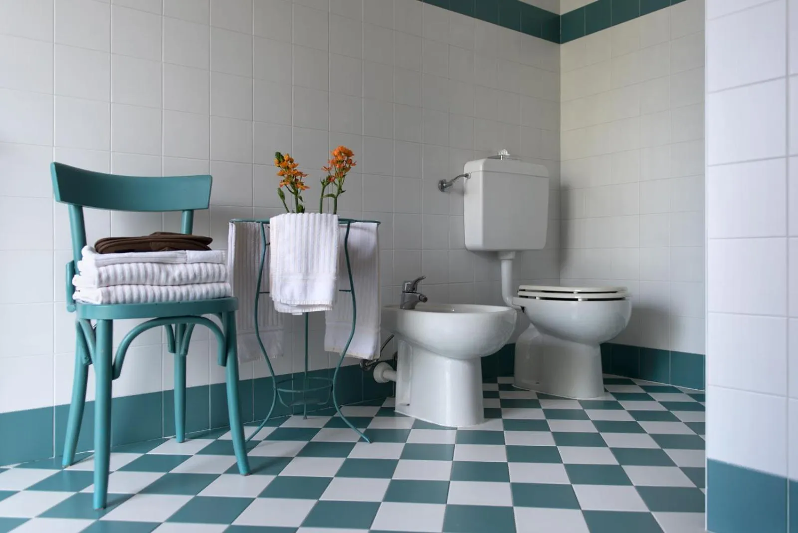 Bathroom in Albergo Real Castello