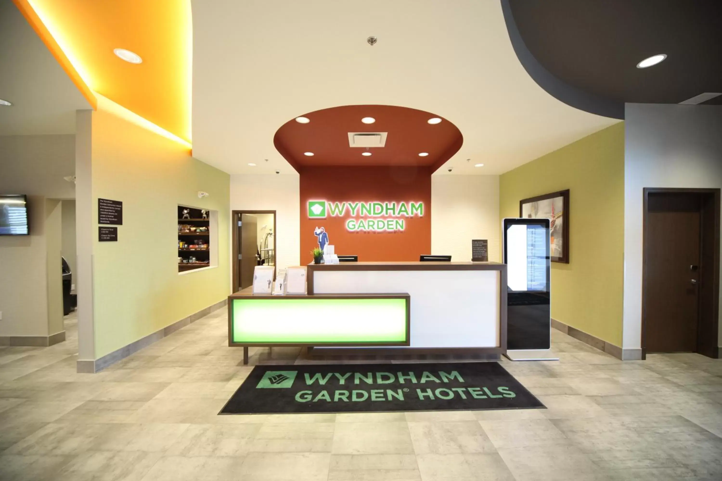 Property building, Lobby/Reception in Wyndham Garden Edmonton Airport