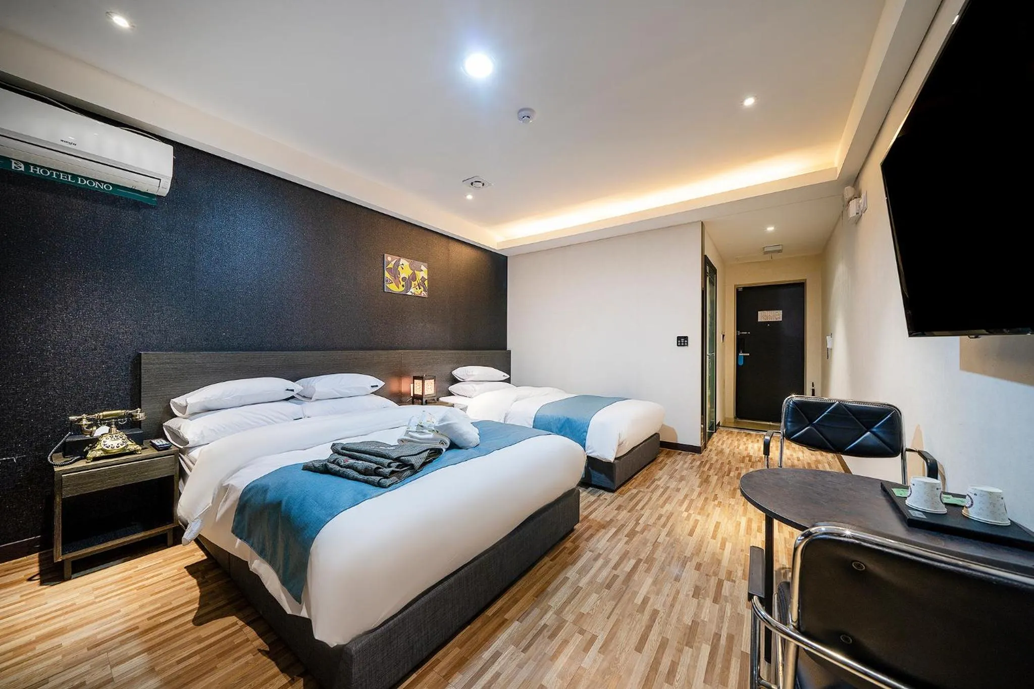 Bed in Suwon Dono1796 Hotel