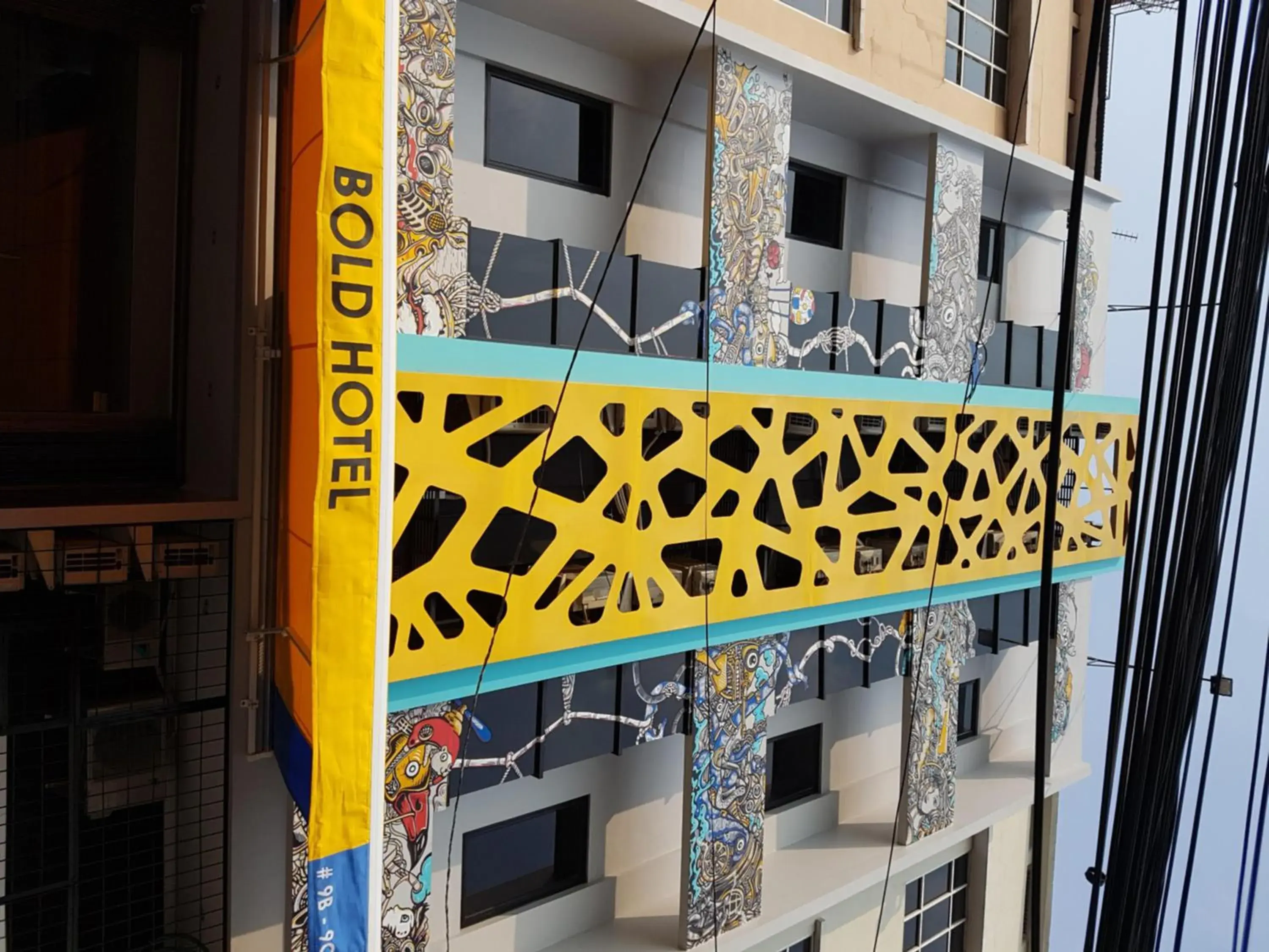 Facade/entrance in Bold Hotel Jakarta Facade/entrance in Bold Hotel Jakarta