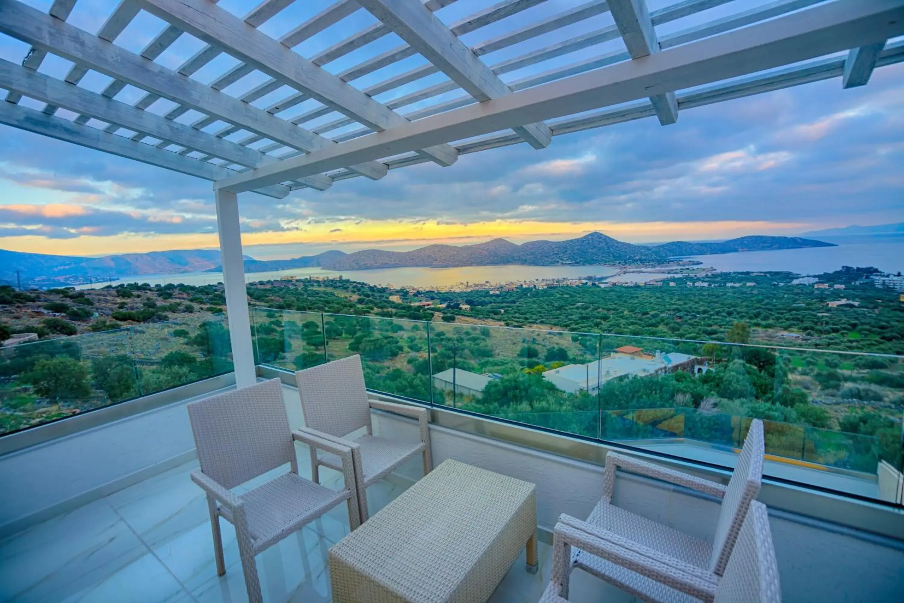 Balcony/Terrace in Elounda Water Park Residence Hotel