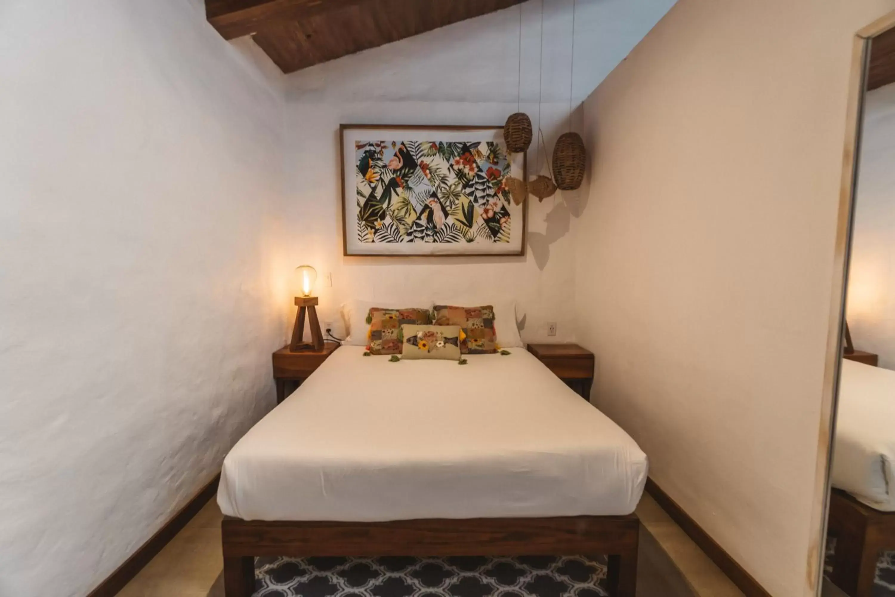 Bed in Amaia Boutique Hotel