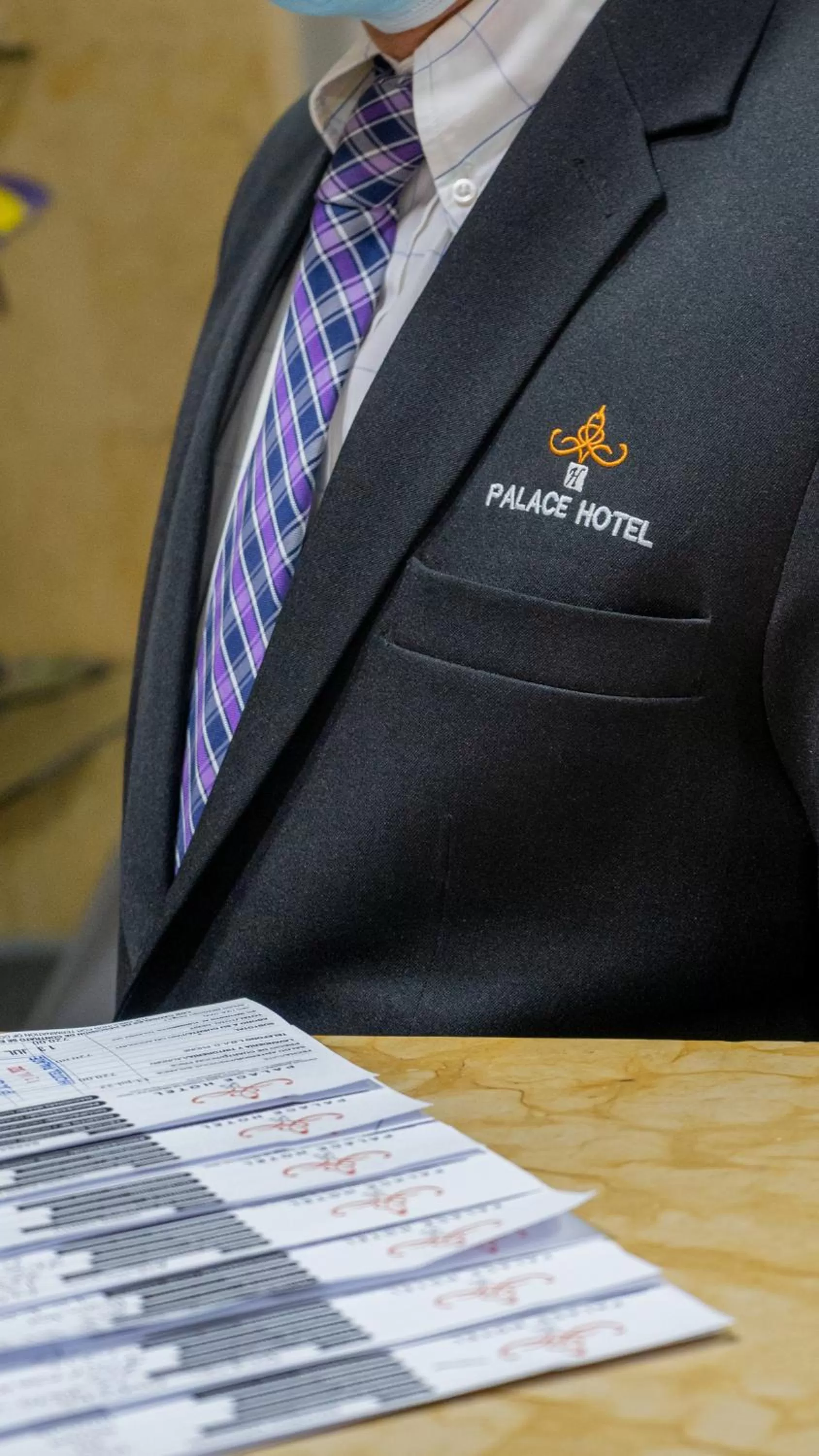 People in Hotel Palace México