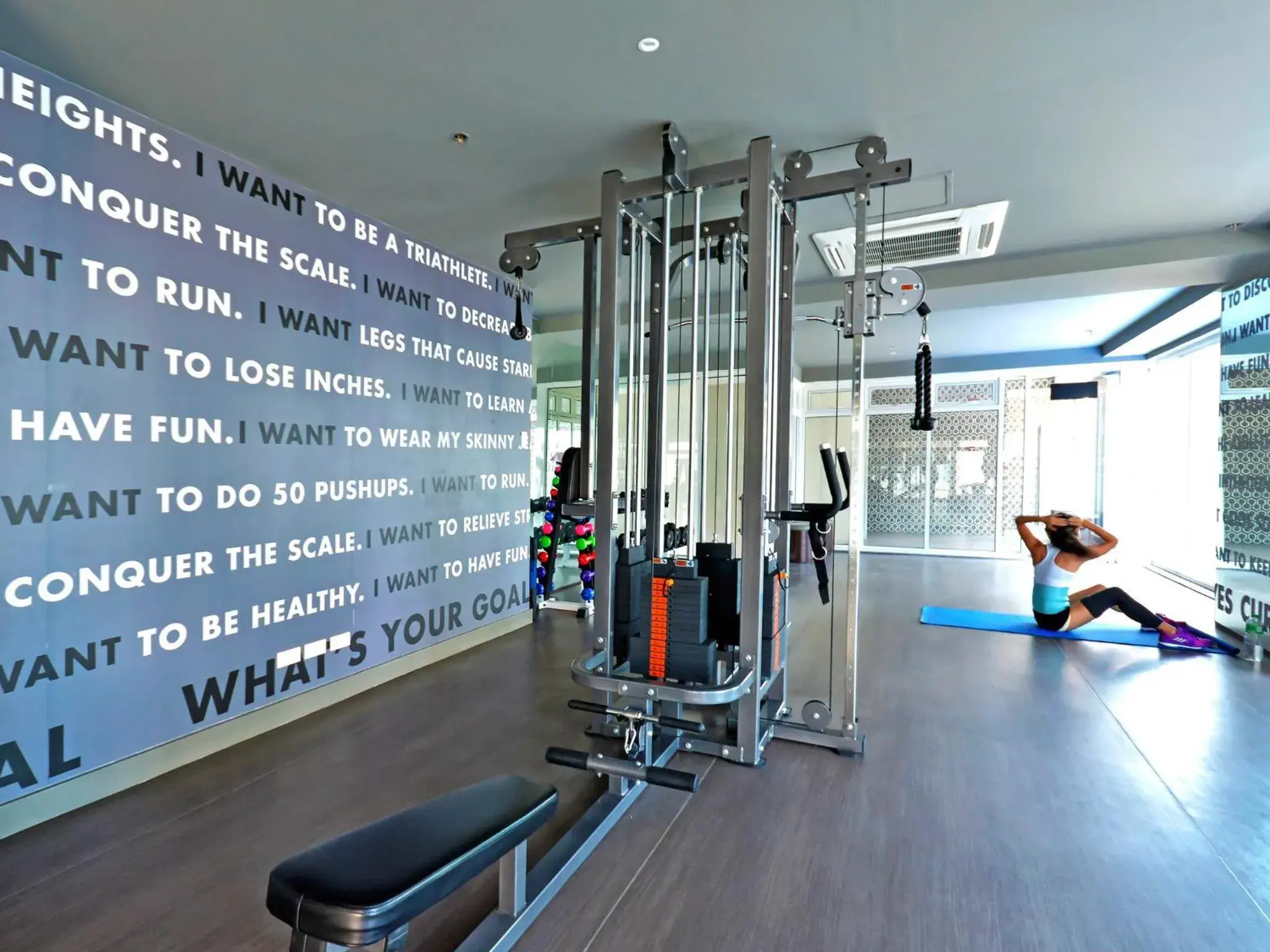 Fitness centre/facilities, Fitness Center/Facilities in Currency Serviced Suites