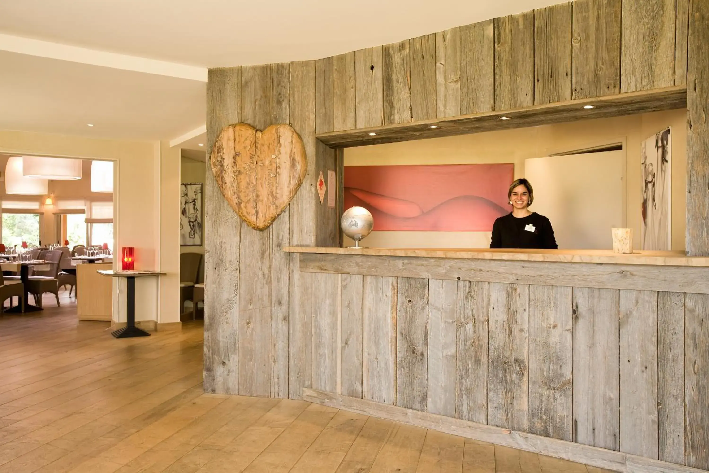 Lobby or reception in ibis Styles Cholet Lobby or reception in ibis Styles Cholet
