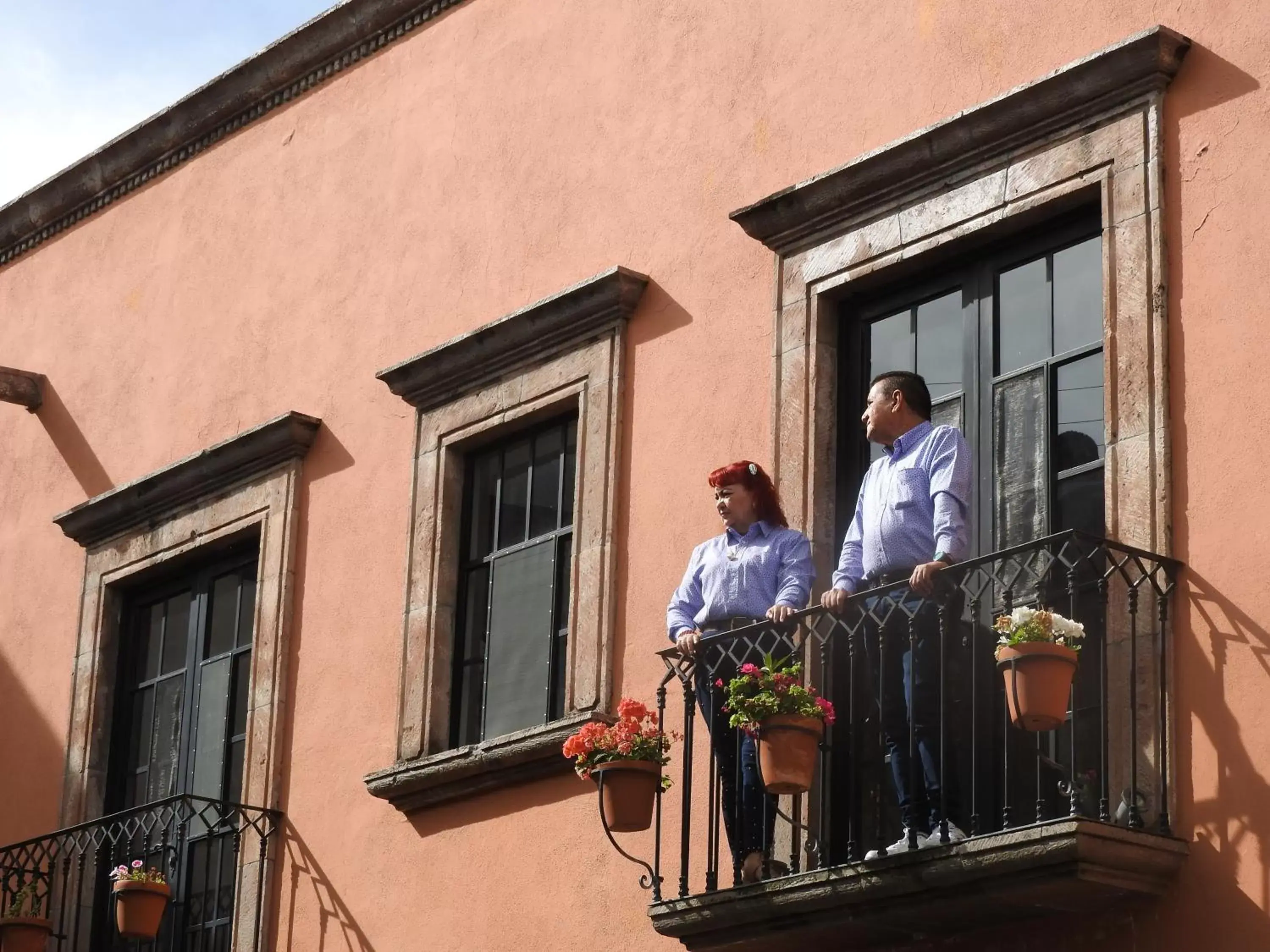 Balcony/Terrace in Casa Goyri San Miguel de Allende