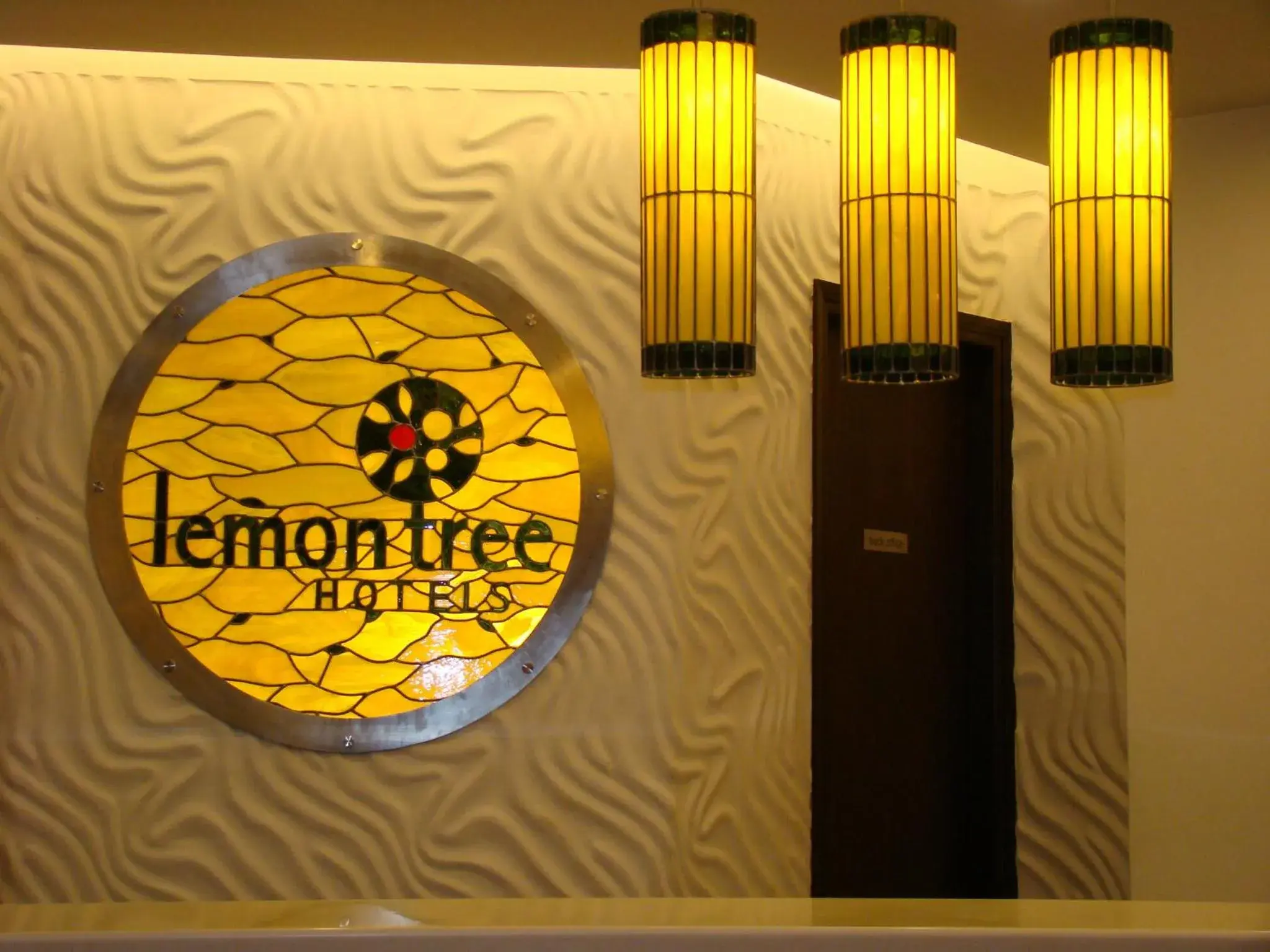 Decorative detail in Lemon Tree Hotel Chennai