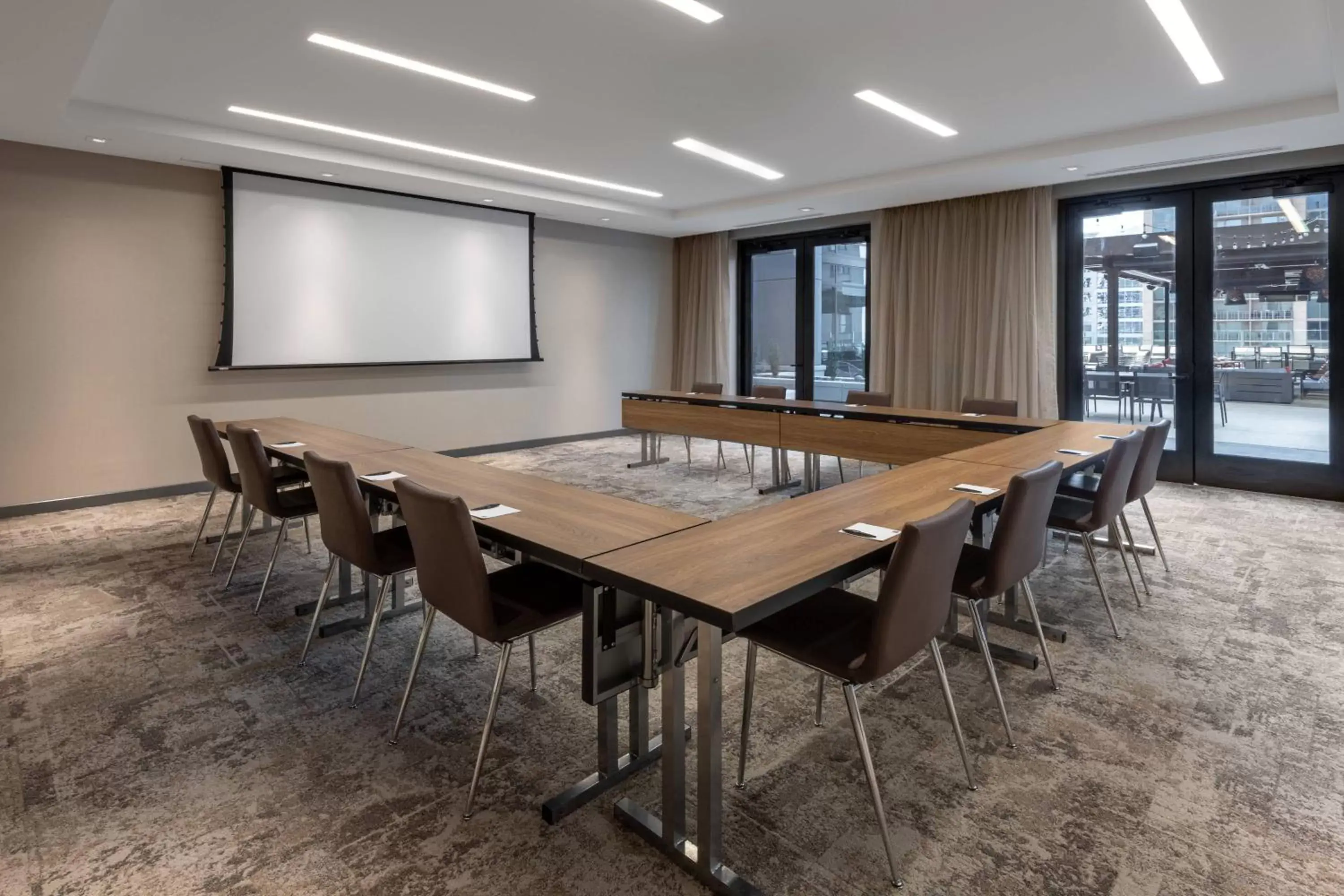 Meeting/conference room in AC Hotel by Marriott Atlanta Midtown