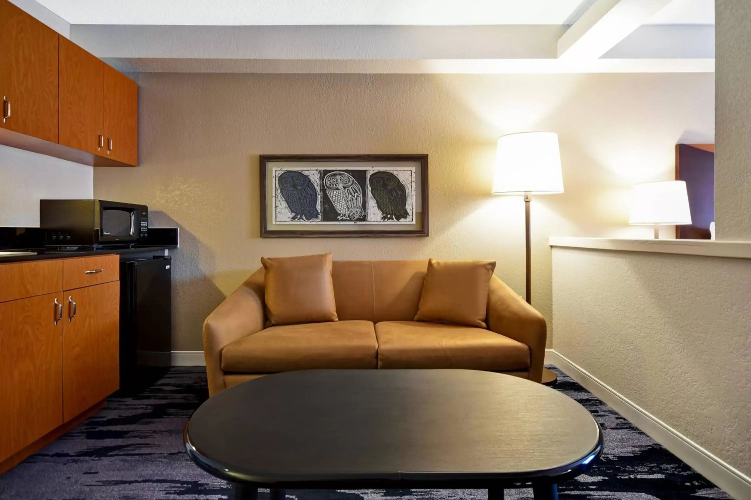 Living room, Seating Area in Fairfield Inn & Suites by Marriott Atlanta Kennesaw