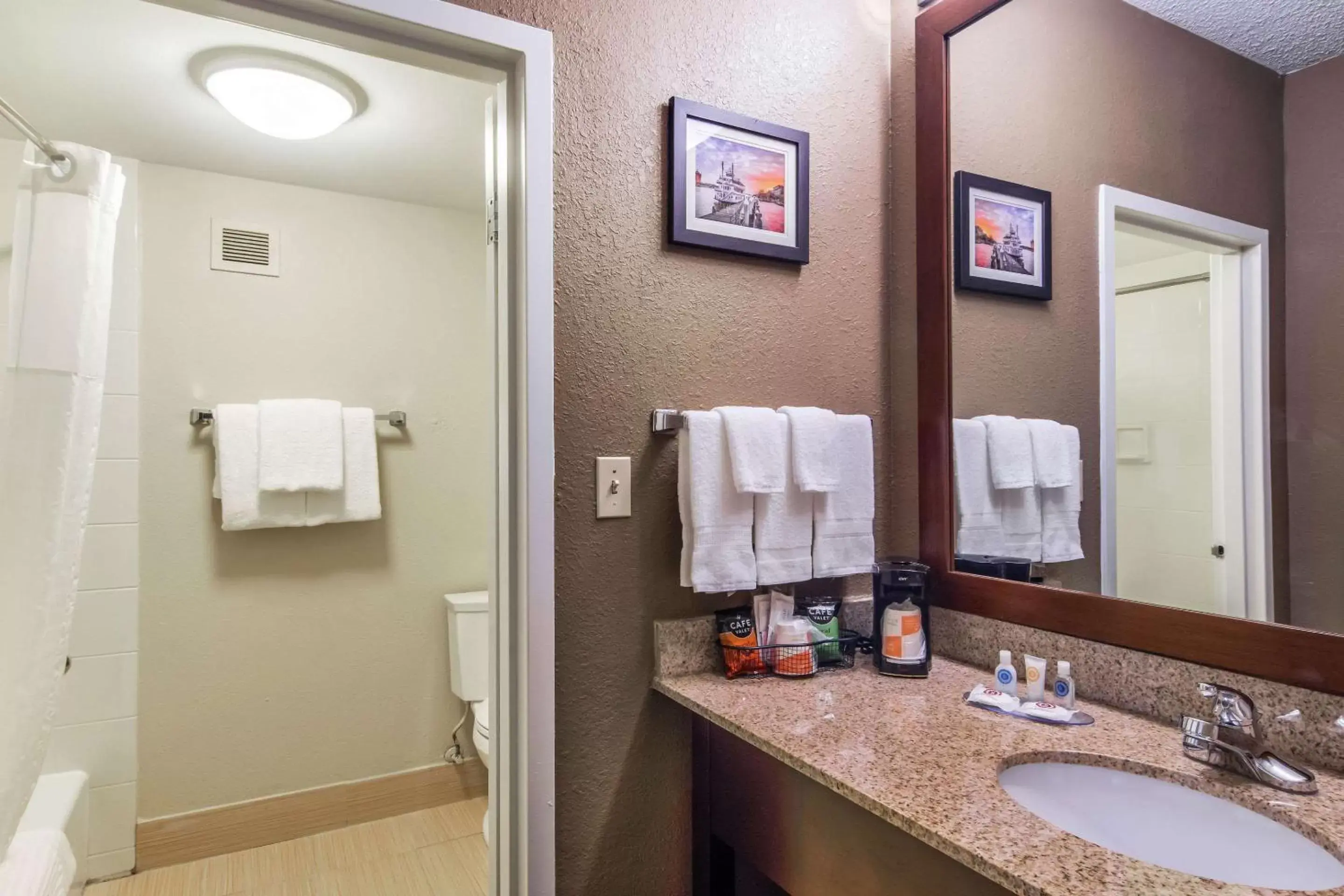 Bathroom in Comfort Inn Roswell-Dunwoody