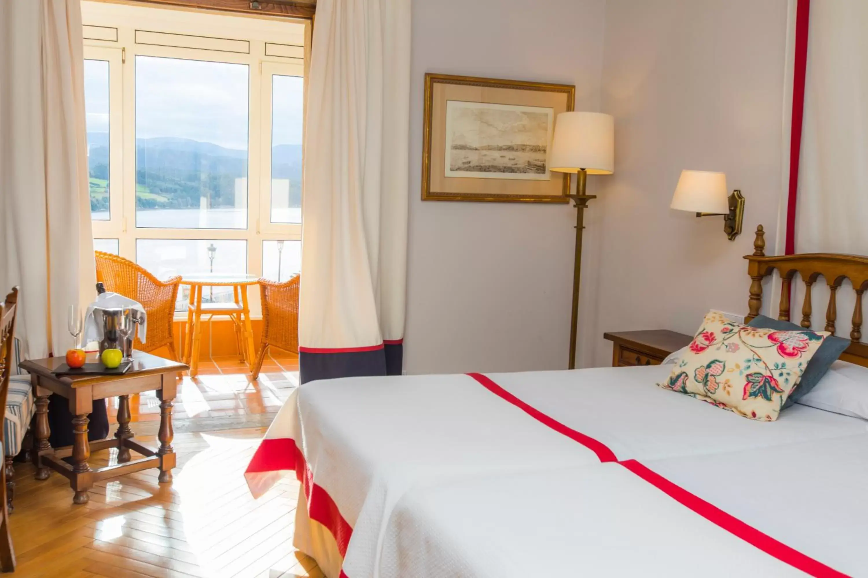 Bedroom in Parador de Ribadeo