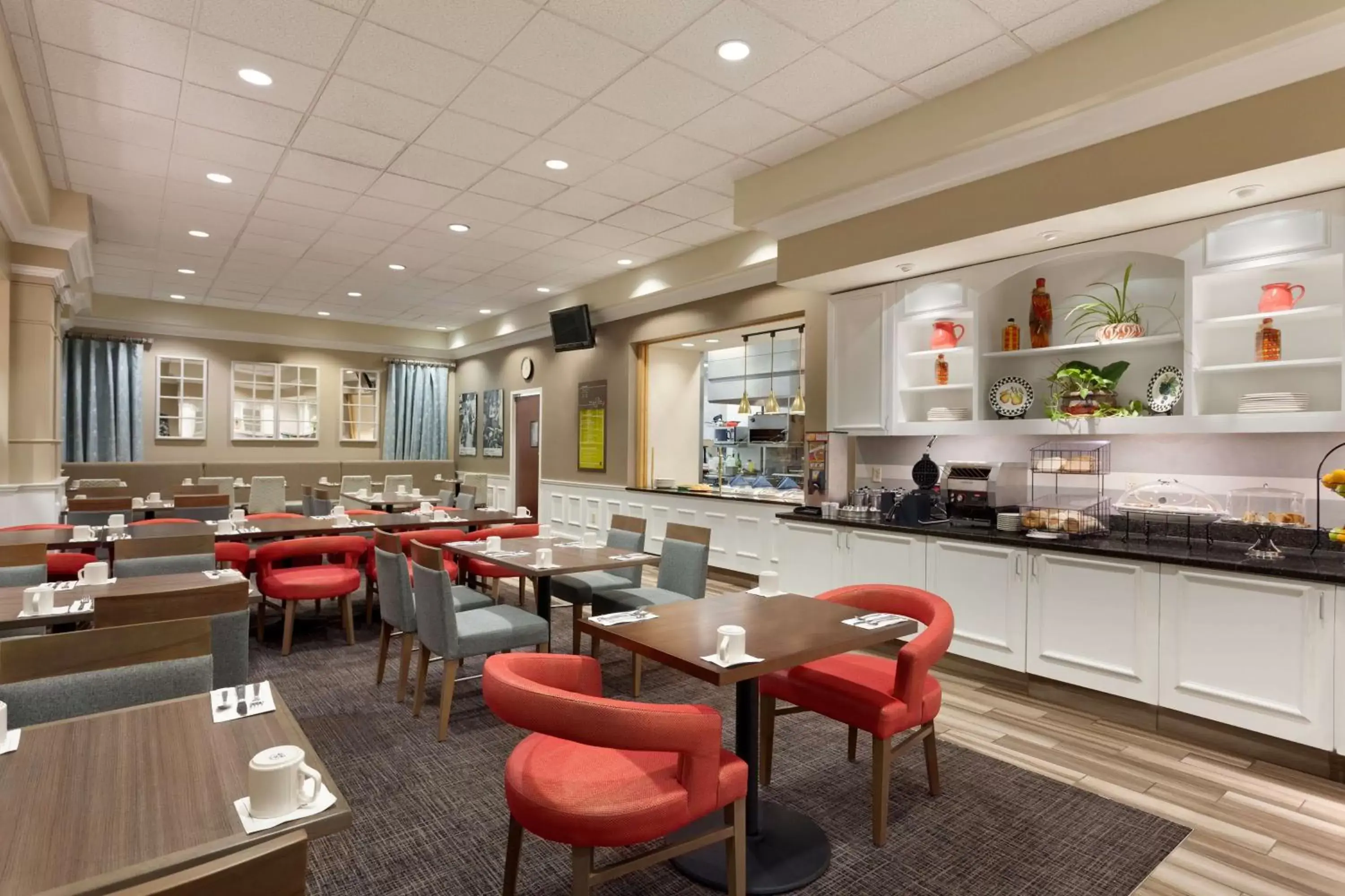 Dining area, Restaurant/Places to Eat in Hilton Garden Inn Ithaca