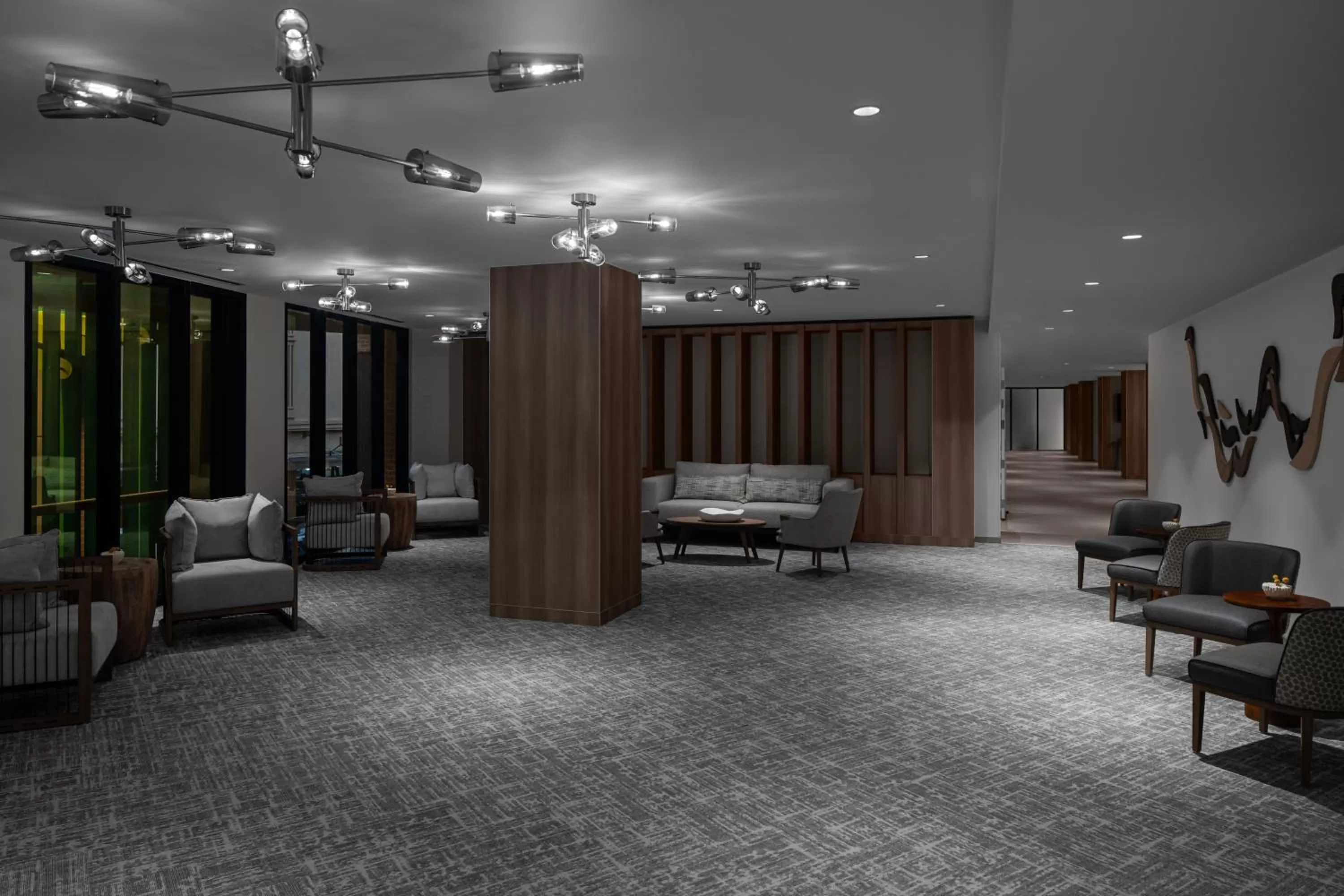 Seating area in Element San Antonio Riverwalk