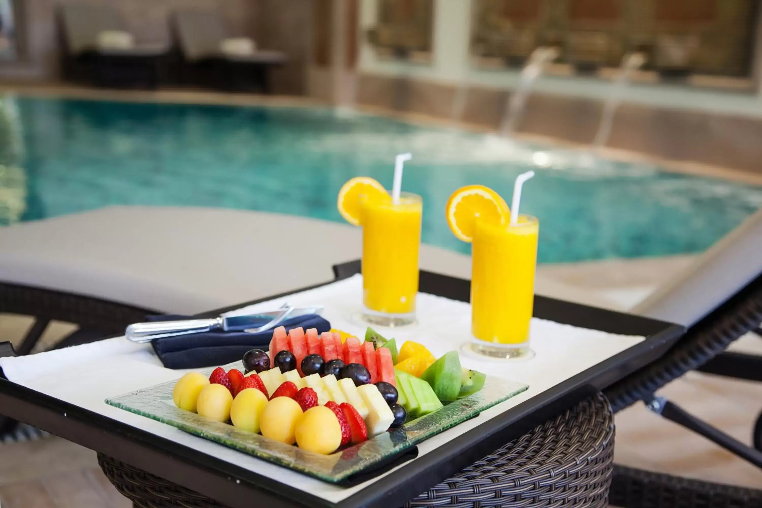 Swimming pool in Divan Erbil Hotel Swimming pool in Divan Erbil Hotel