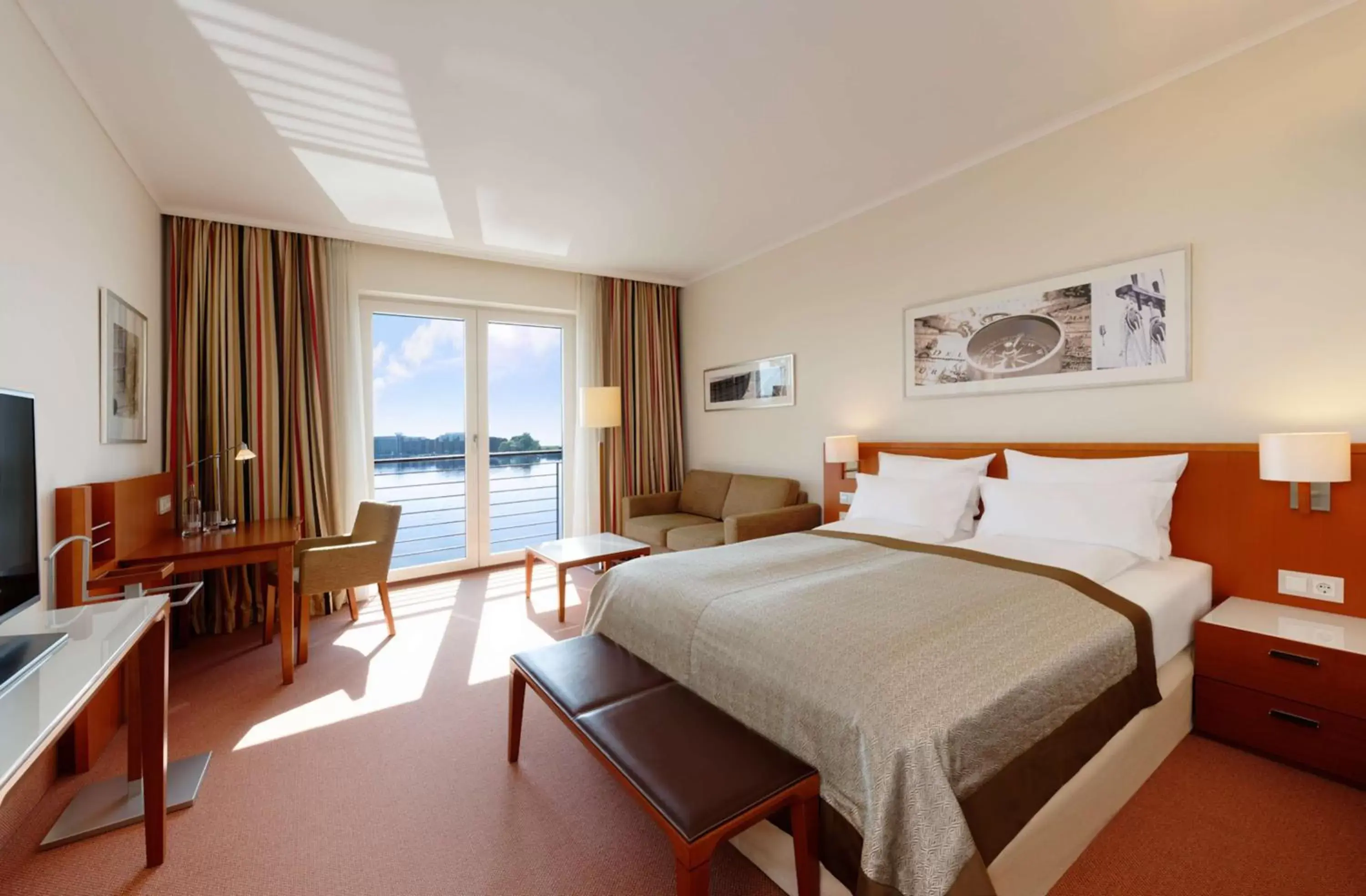 Bedroom in ATLANTIC Hotel Wilhelmshaven