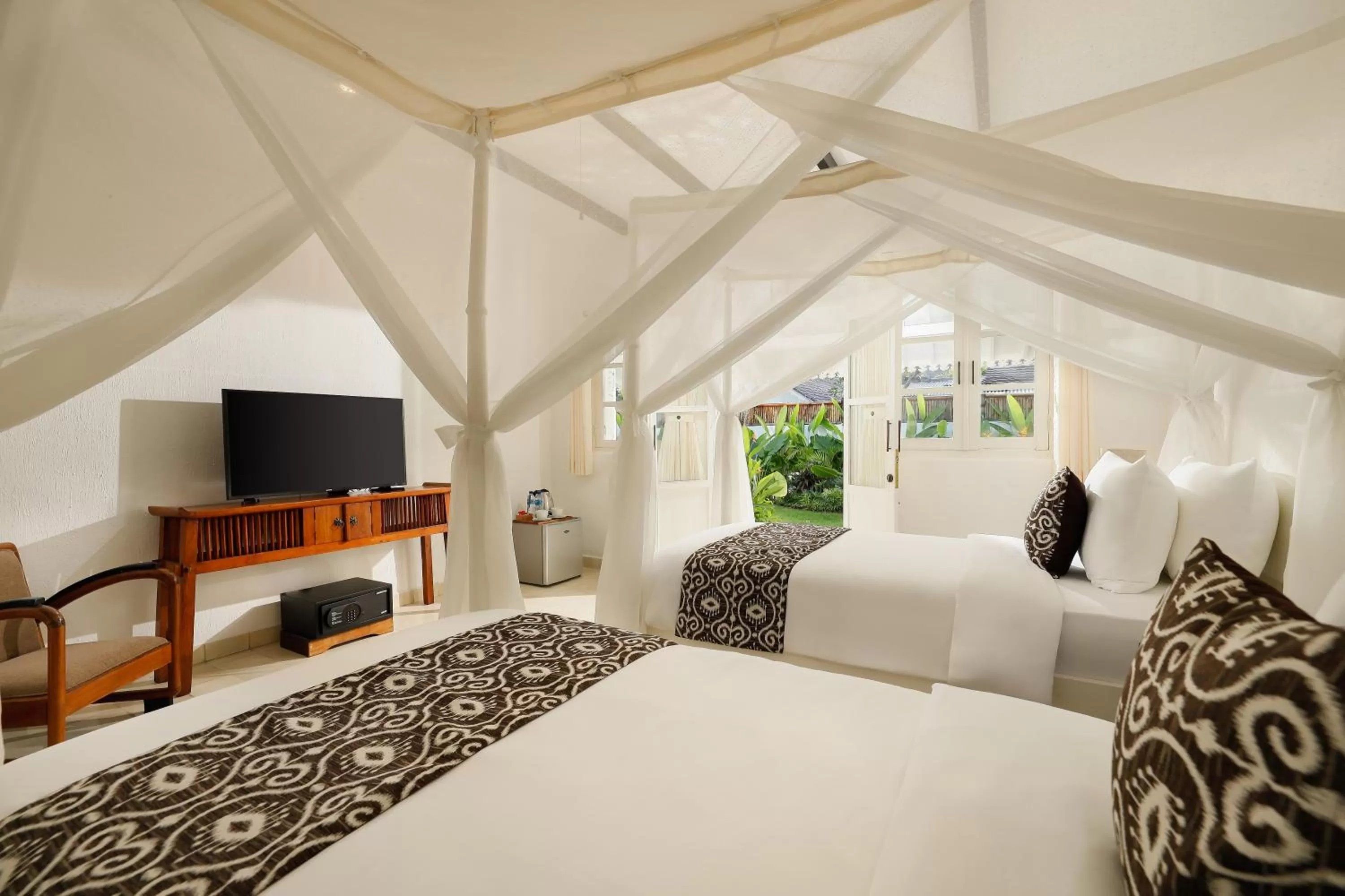 Bed in Puri Tempo Doeloe Boutique Hotel