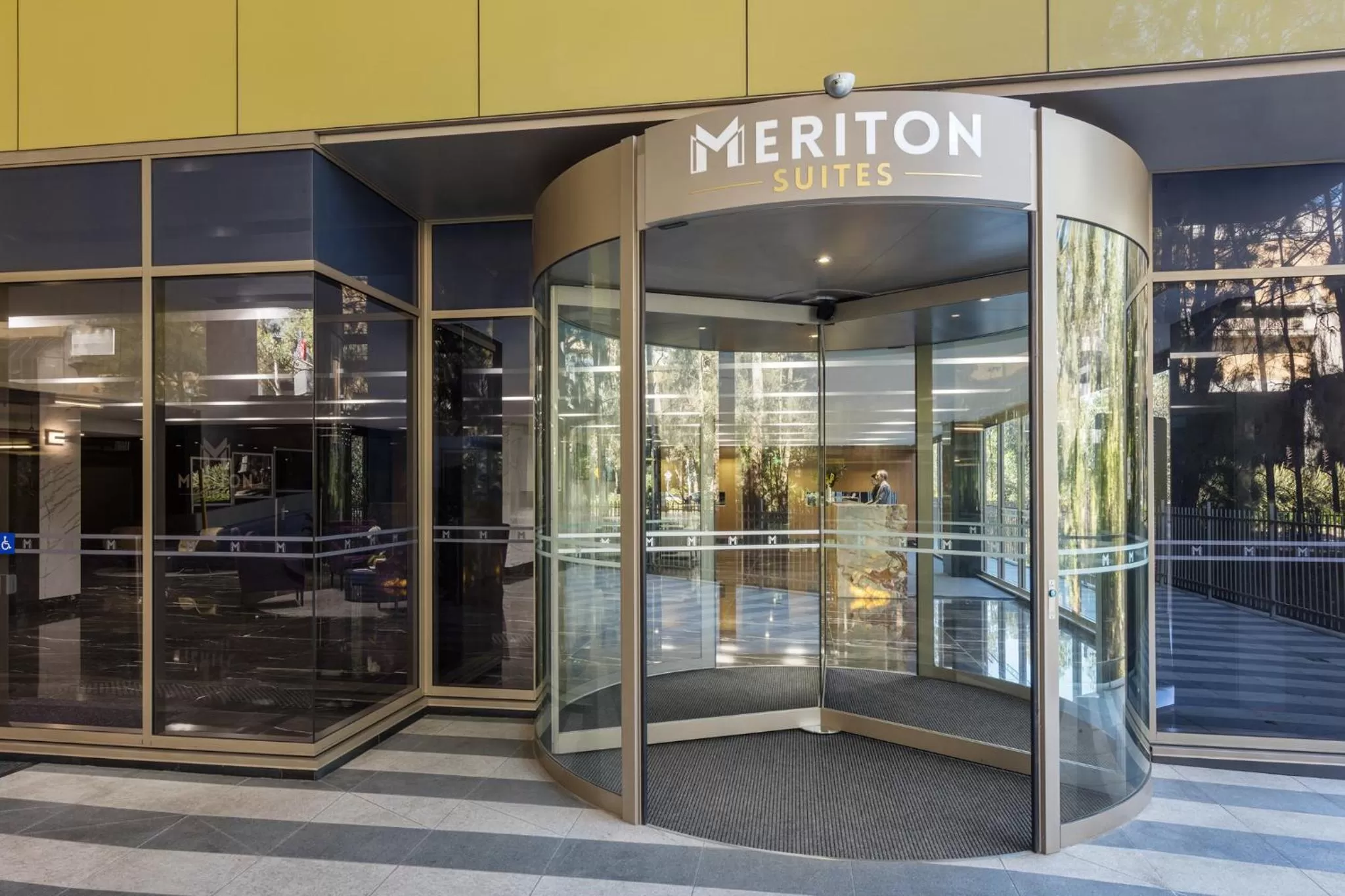 Property building in Meriton Suites North Ryde