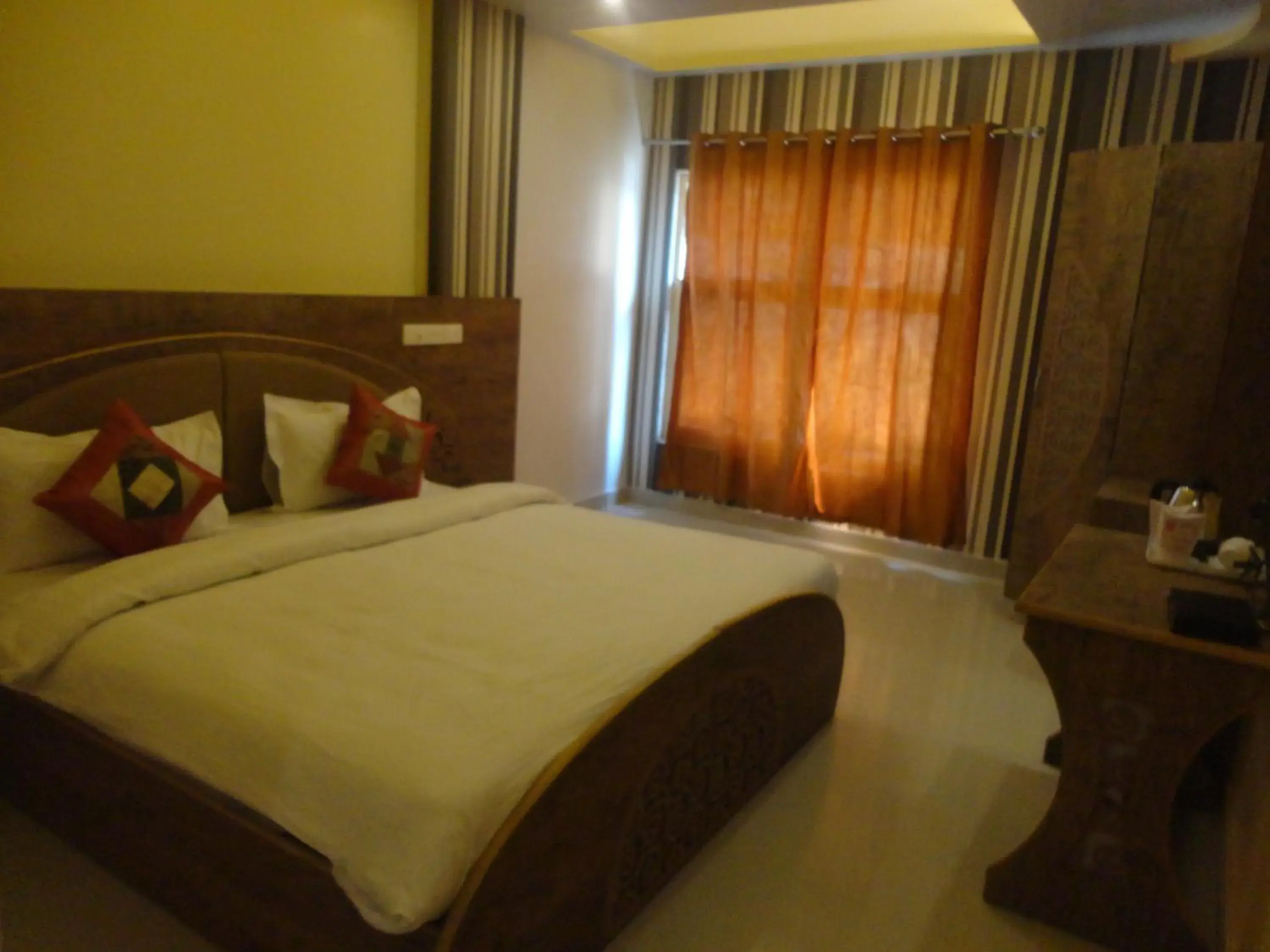 Photo of the whole room, Bed in Hotel Banaras Haveli