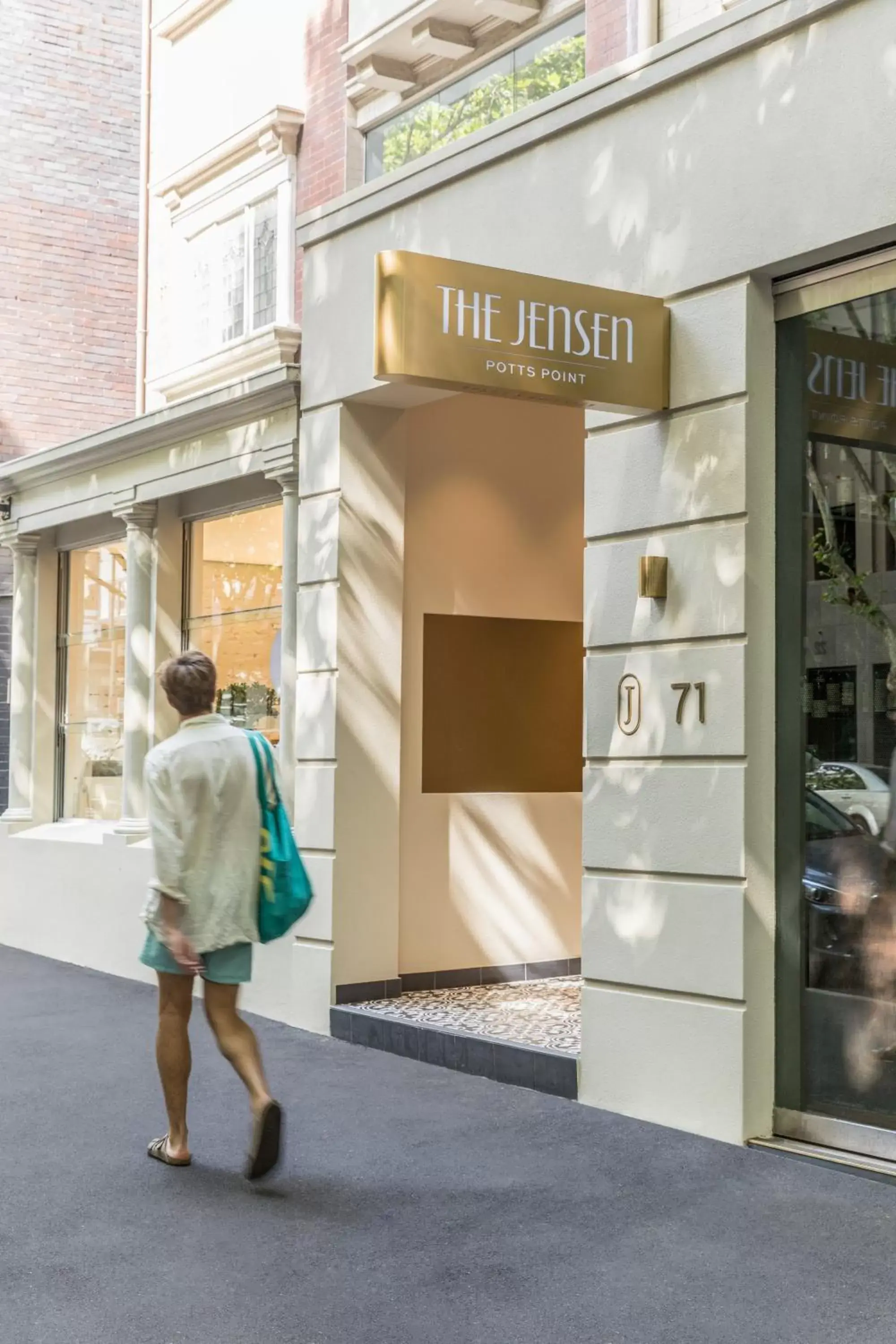 Facade/entrance in The Jensen Potts Point