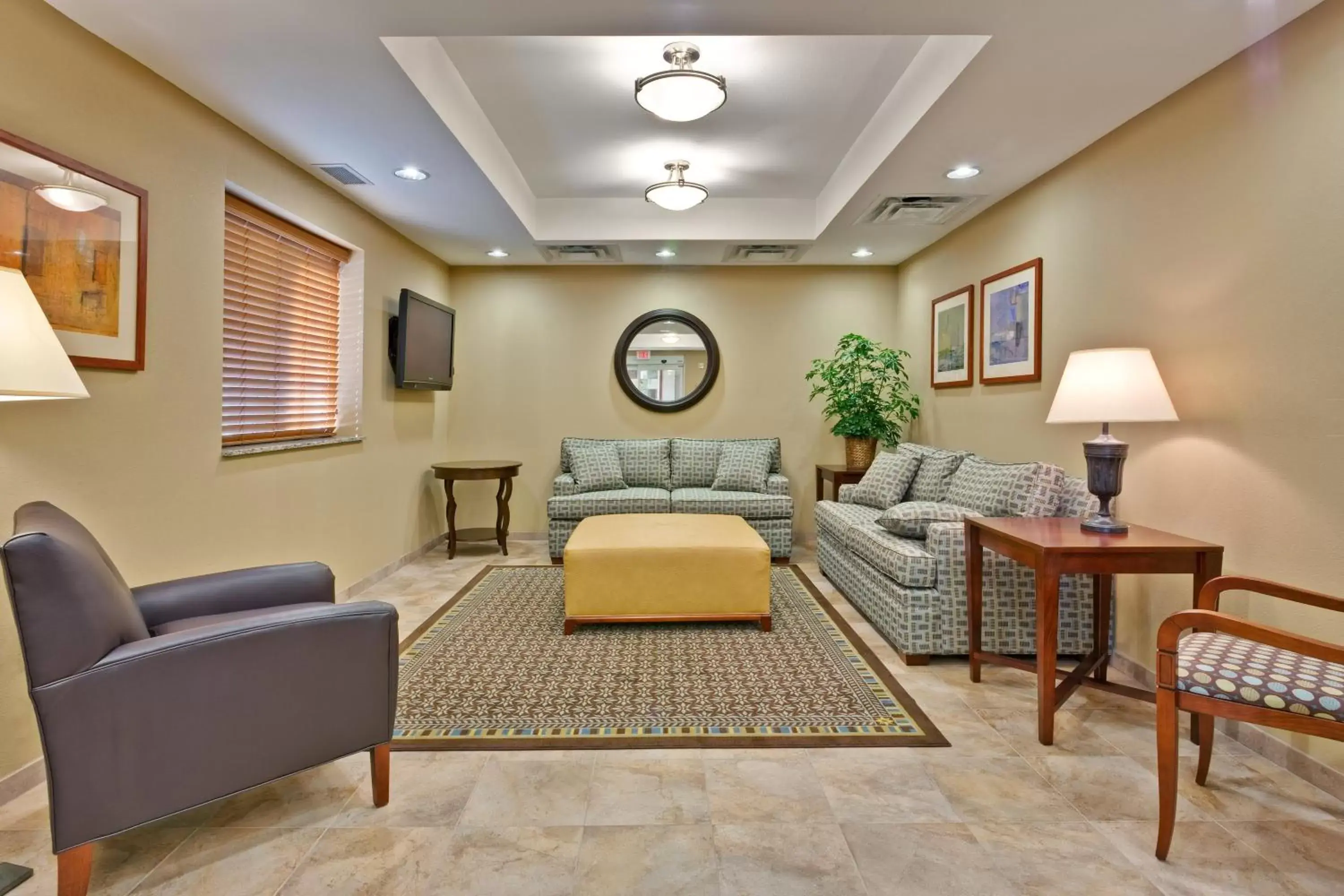 Lobby or reception, Seating Area in Candlewood Suites Murfreesboro, an IHG Hotel