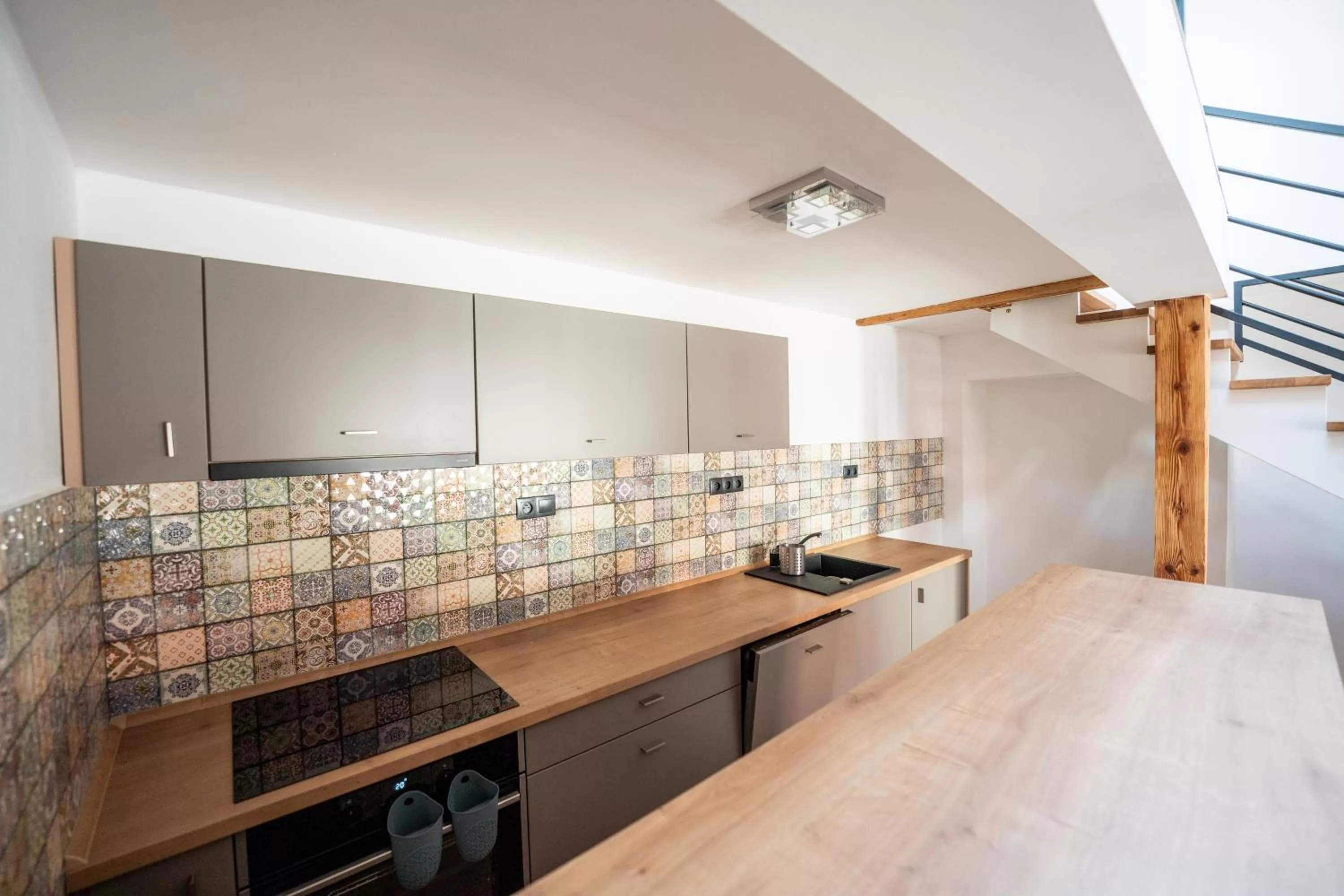 Kitchen or kitchenette in JEZ&SPI Sušice