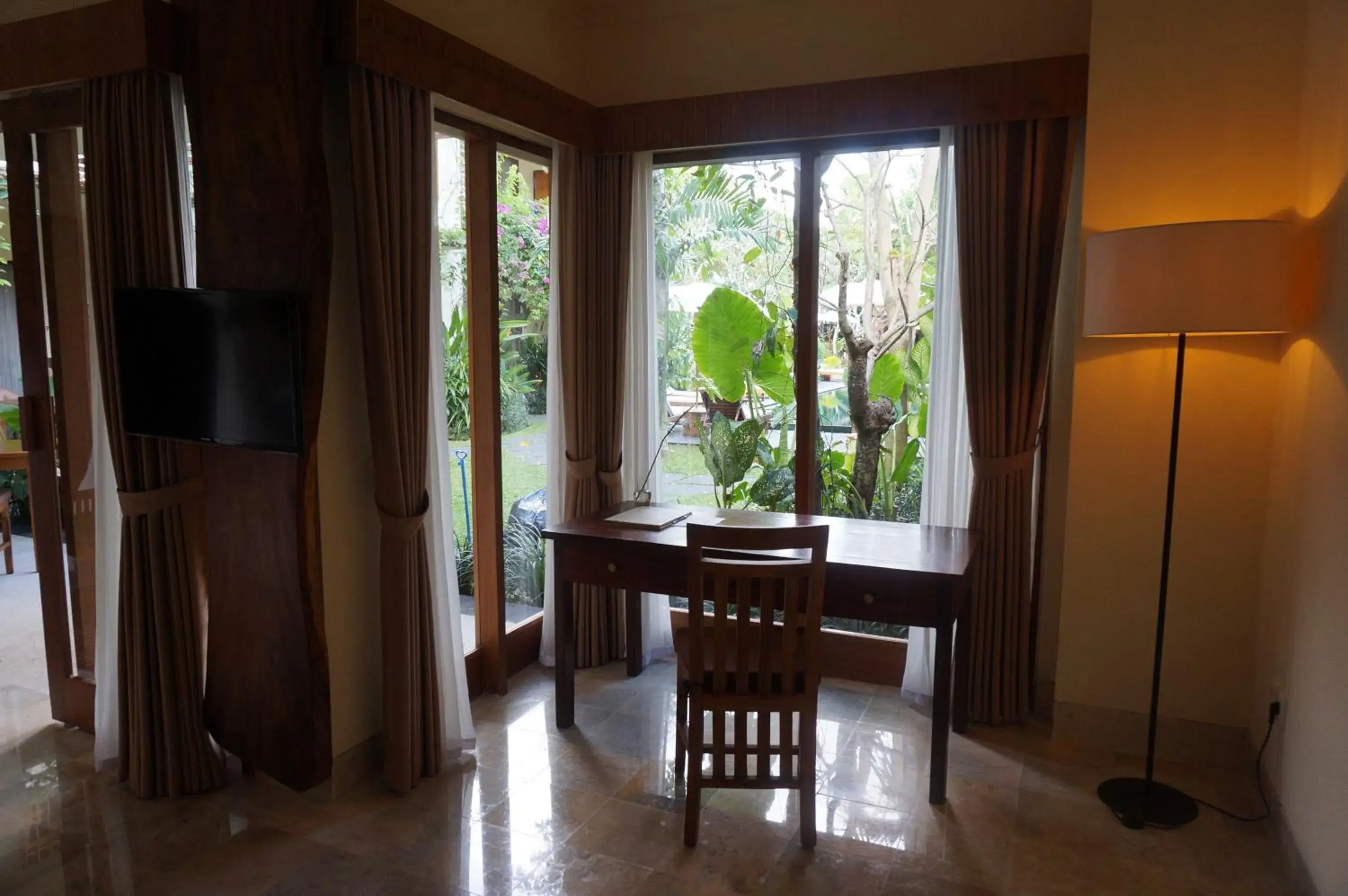 Living room, Dining Area in Sapodilla Ubud