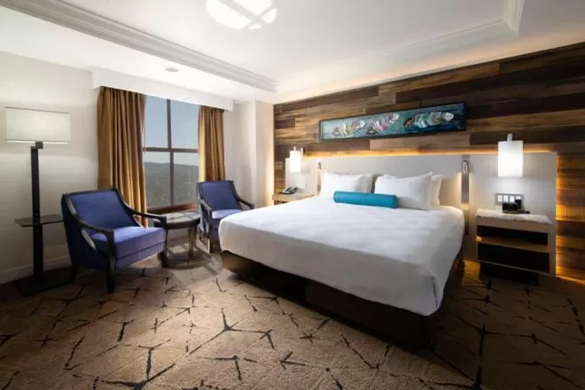 Bed in Chukchansi Gold Resort & Casino