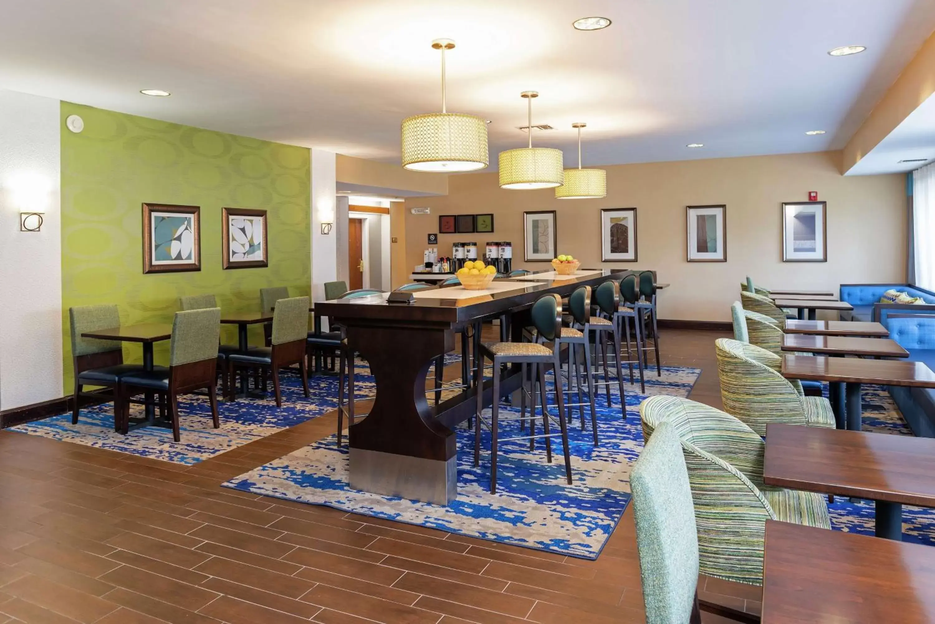 Lobby or reception in Hampton Inn East Lansing Lobby or reception in Hampton Inn East Lansing