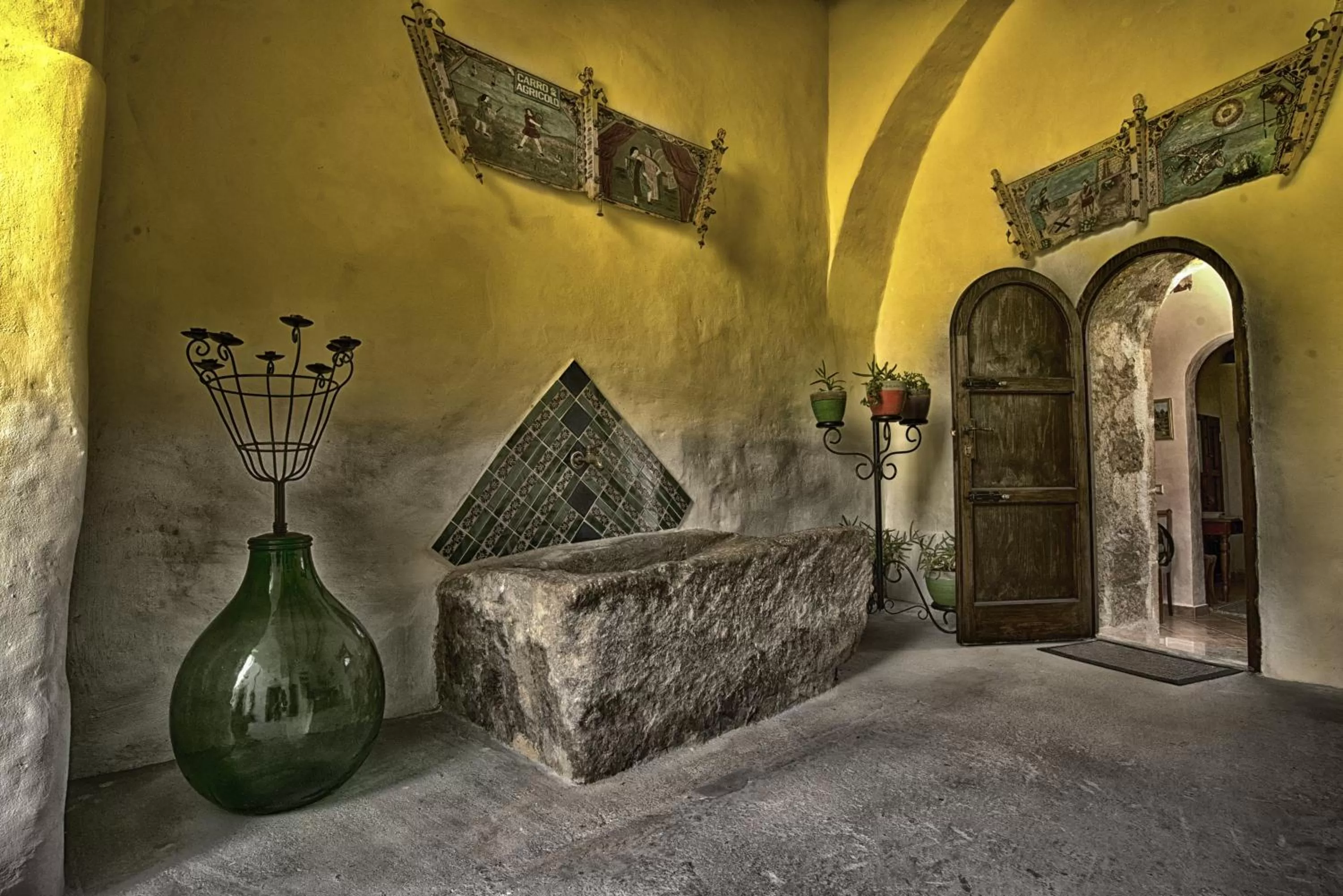 Decorative detail in Meliaresort Dimore Storiche