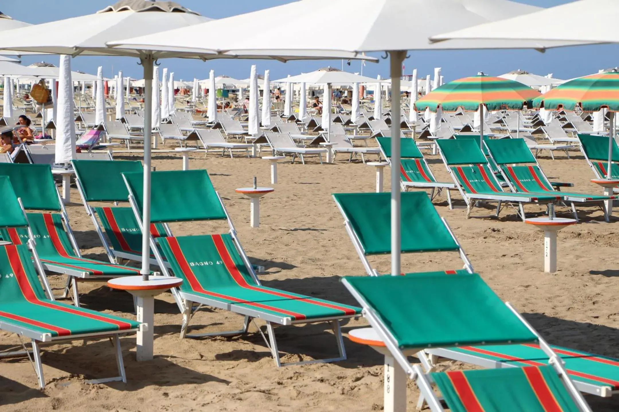 Beach in Hotel Petrarca