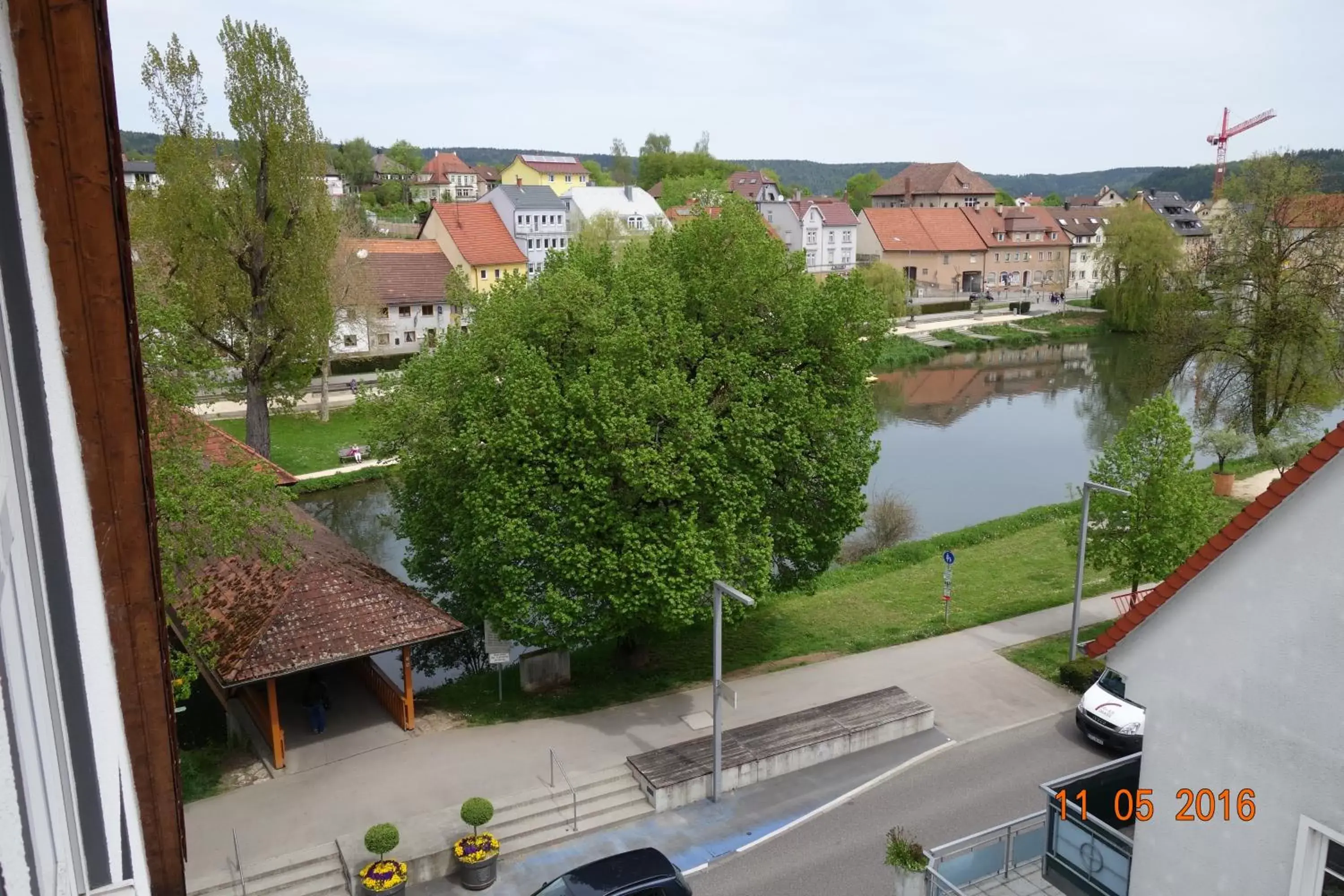 River view in Hotel Stadt Tuttlingen