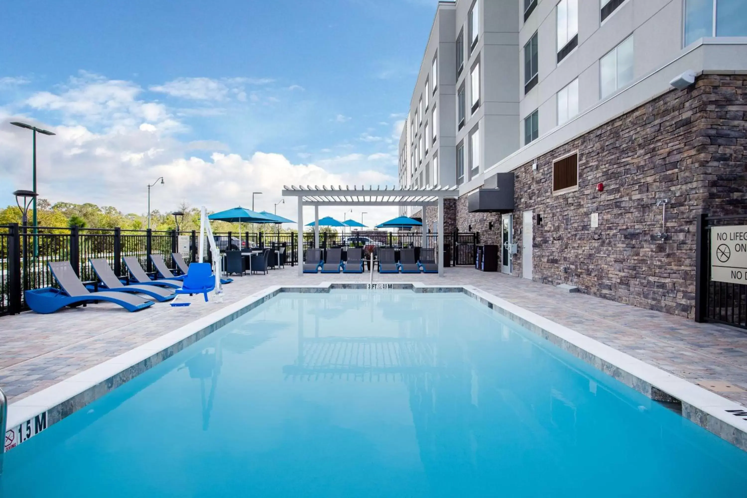 Pool view, Swimming Pool in Hampton Inn & Suites North Port, Fl