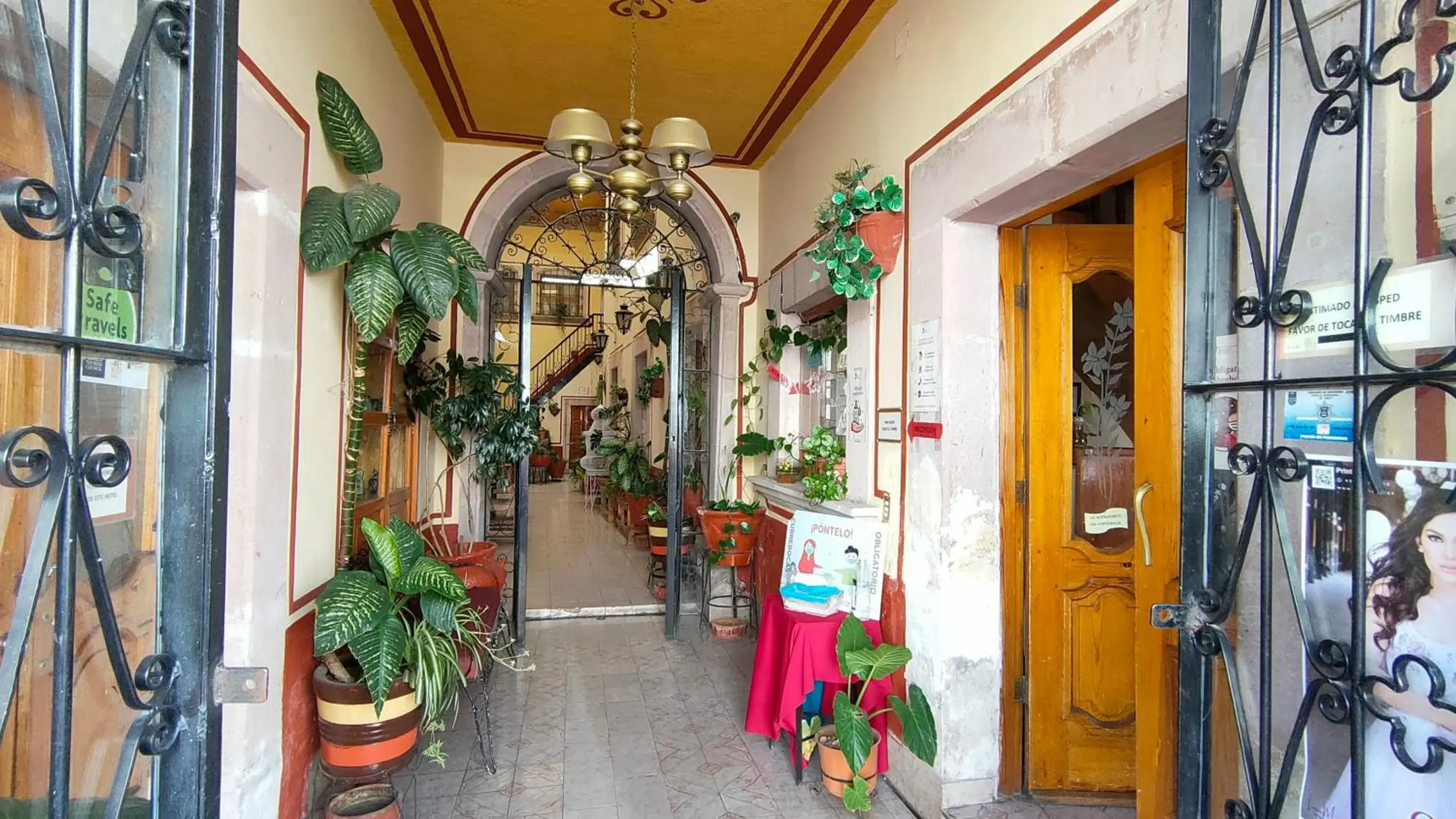 Area and facilities in OYO Posada Santa Cecilia, Jerez Zacatecas