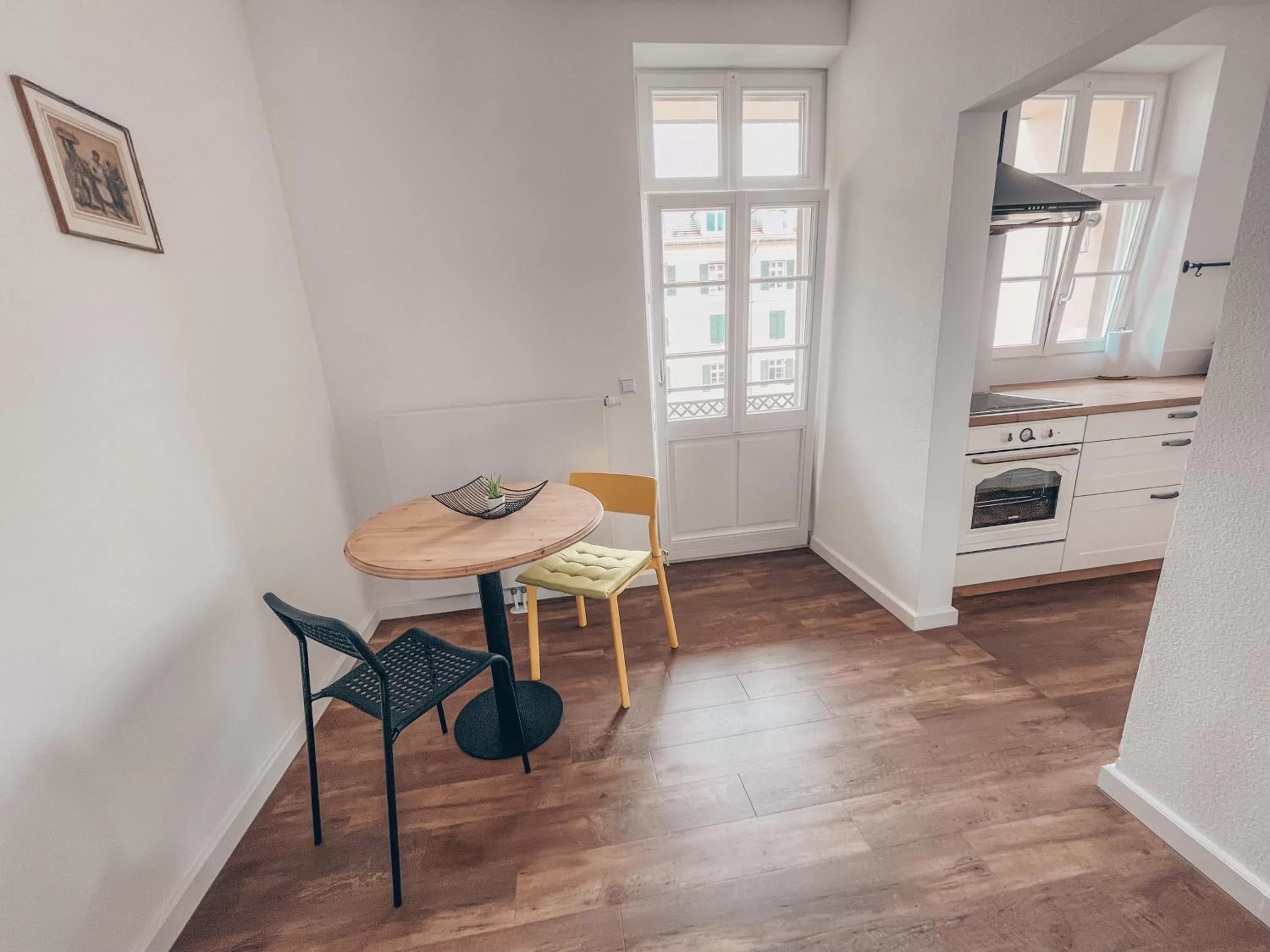 Dining area in Boardinghouse alte Spinnerei
