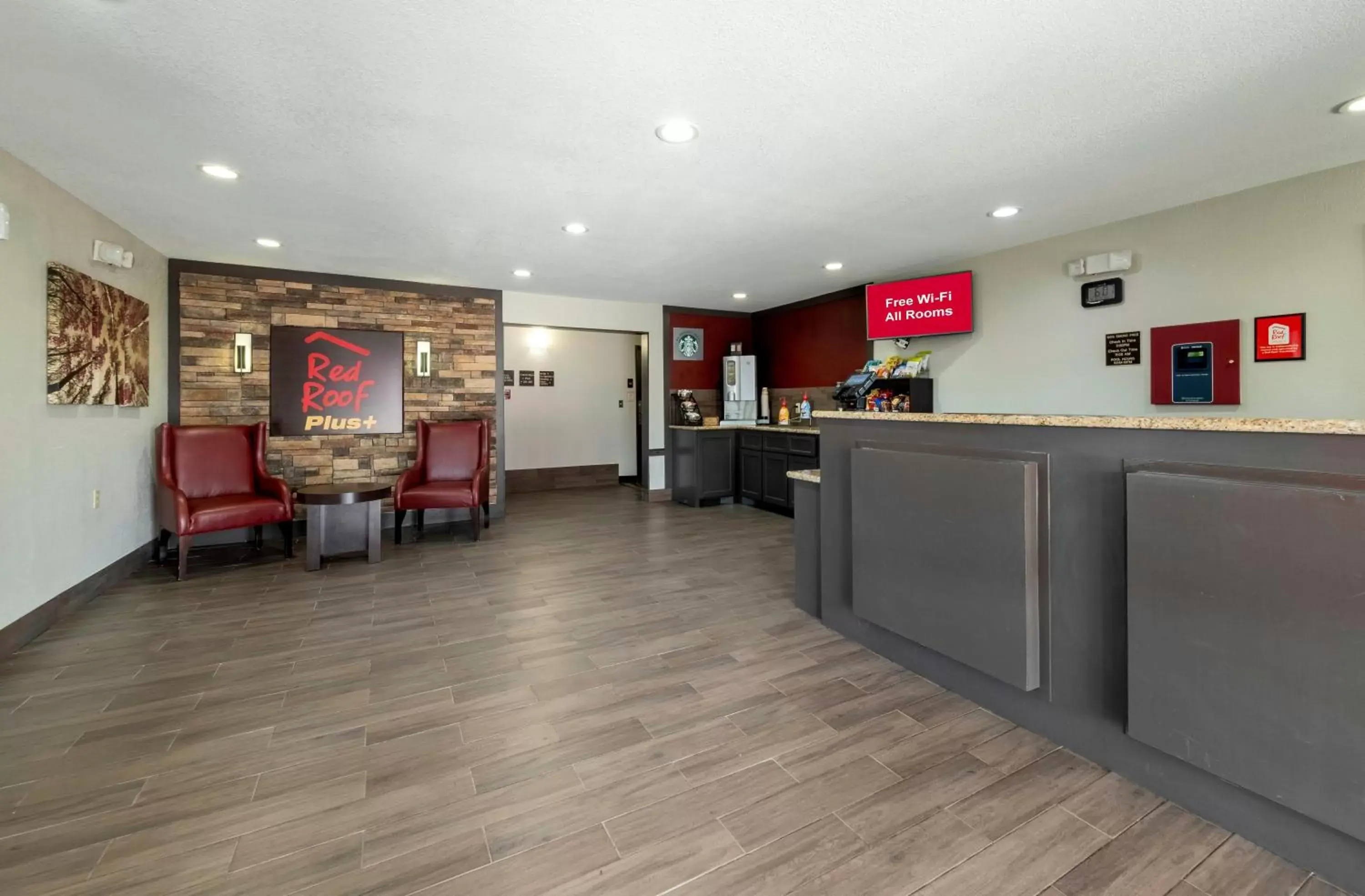 Lobby or reception, Lobby/Reception in Red Roof Inn PLUS+ Huntsville