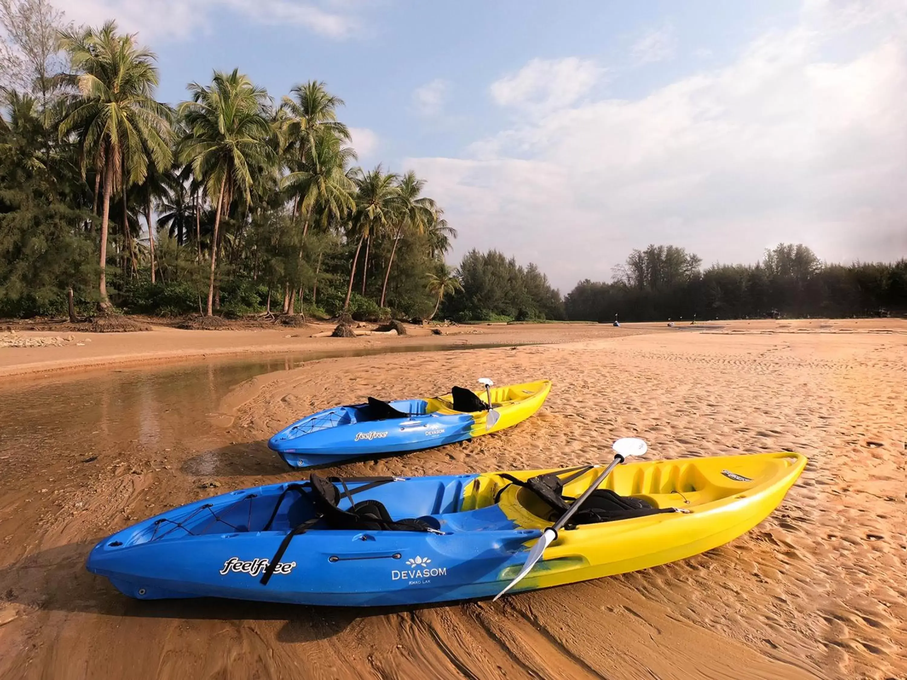 Canoeing in Devasom Khao Lak Beach Resort & Villas