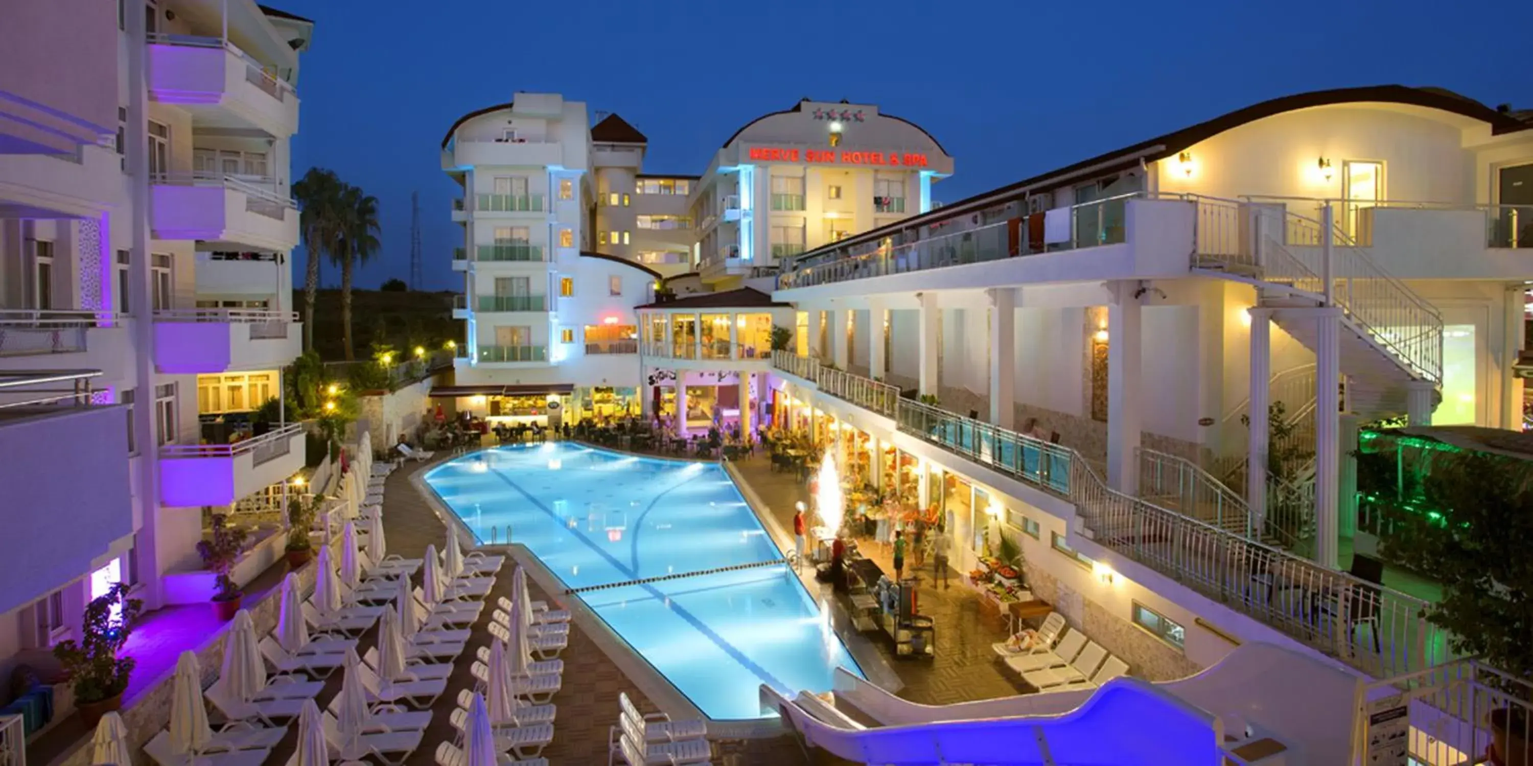 Pool View in Merve Sun Hotel & SPA