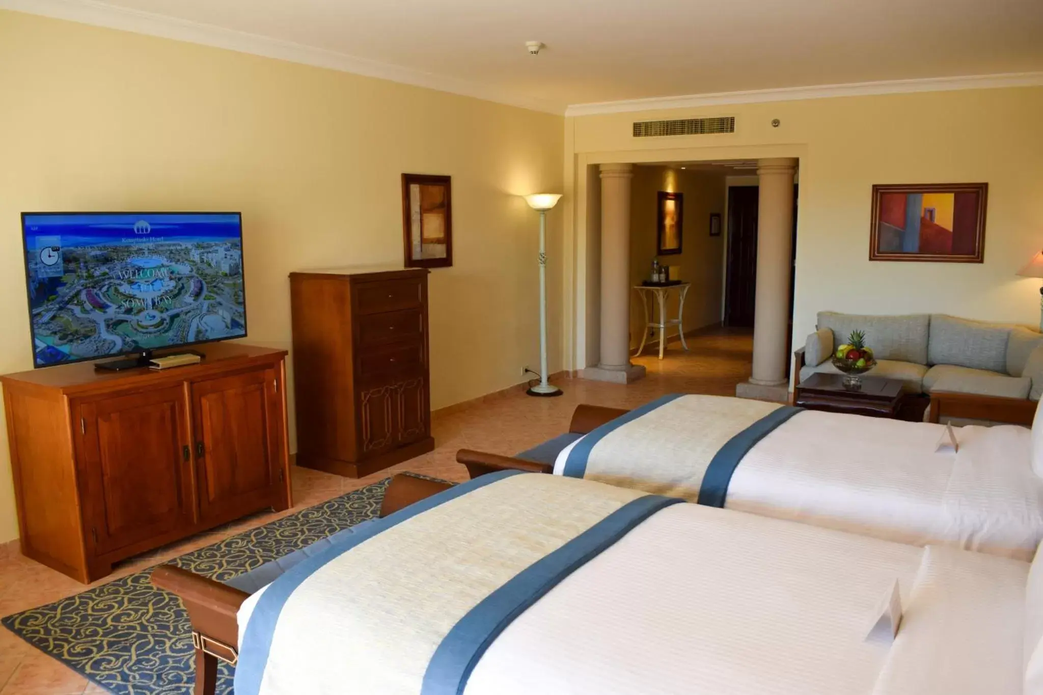 Bedroom, Bed in Kempinski Hotel Soma Bay