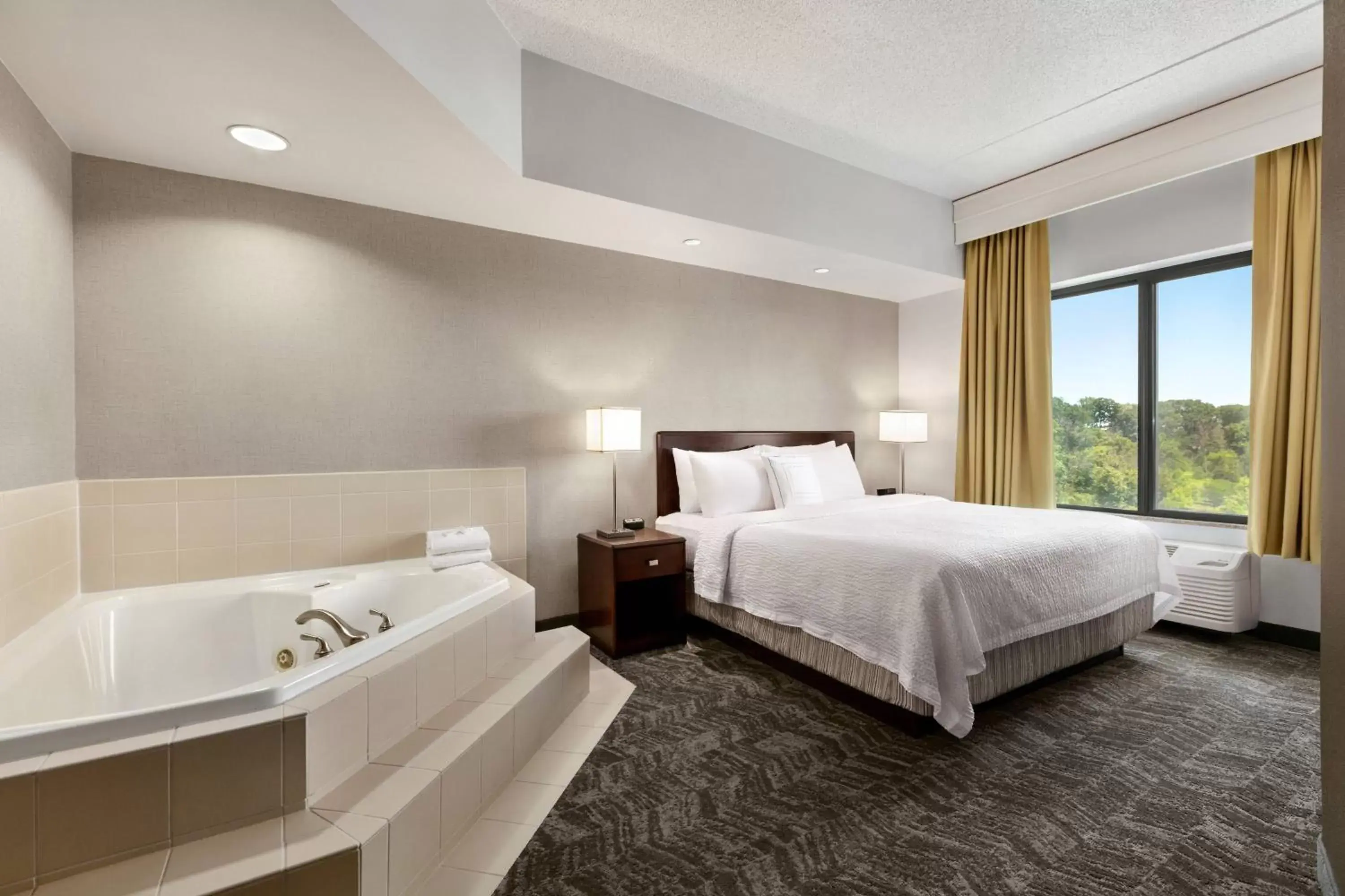 Photo of the whole room, Bed in SpringHill Suites Dulles Airport